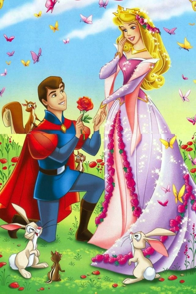 Princess Aurora And Her Prince - HD Wallpaper 