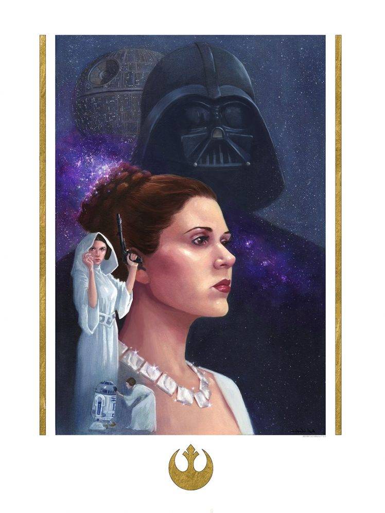 Princess Leia Wallpaper Iphone - HD Wallpaper 