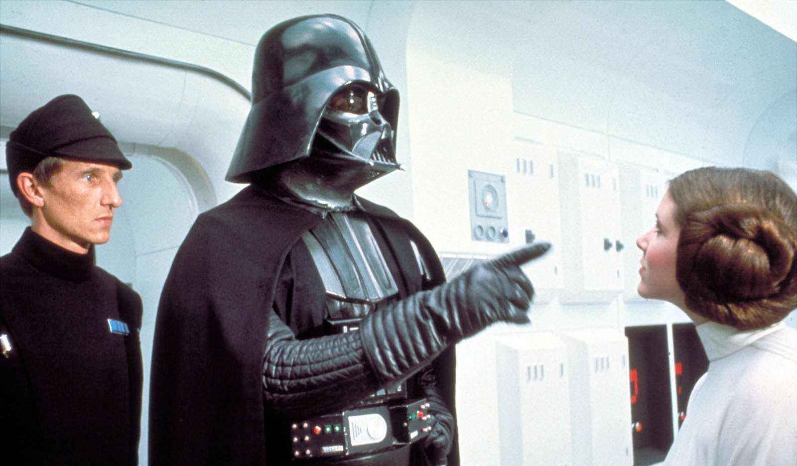 Darth Vader a Princezna Leia Telegraph