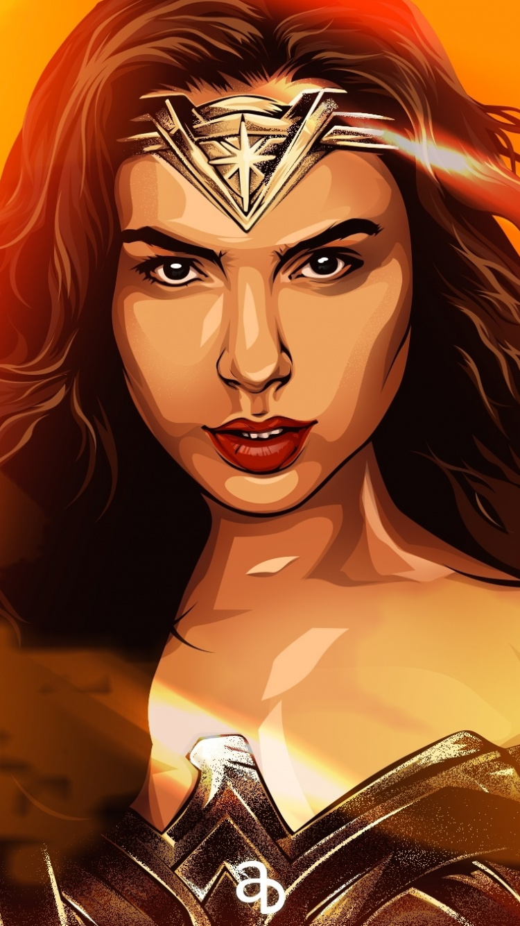 Artwork, Dianna, Wonder Woman, Princess, Wallpaper - Wonder Woman Wallpaper Imagem - HD Wallpaper 