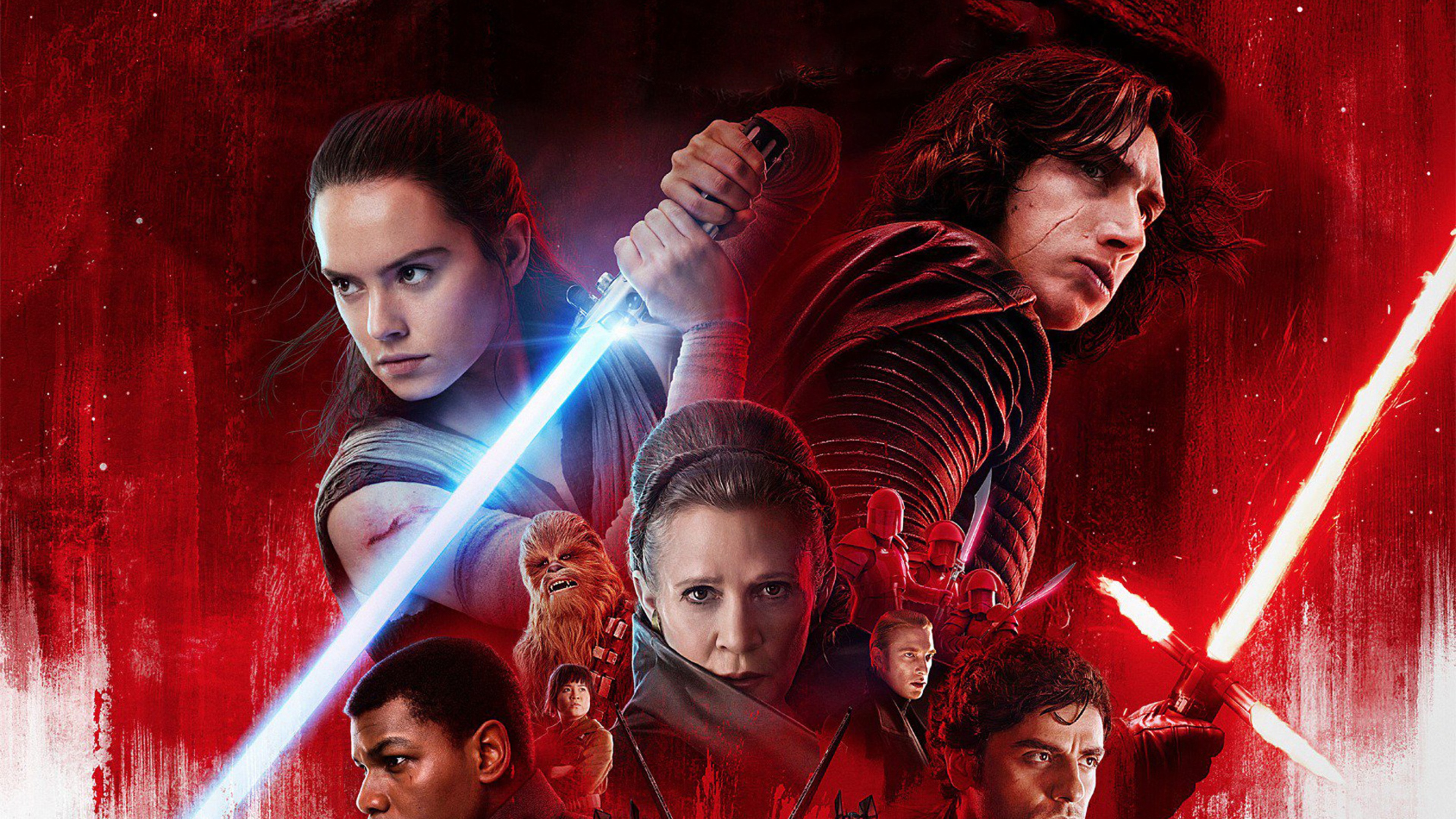 Star Wars The Last Jedi 16 9 - HD Wallpaper 