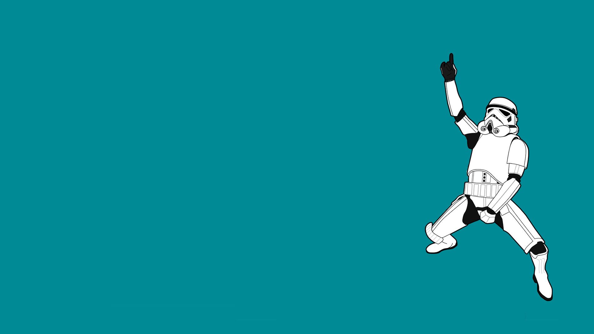 Star Wars Minimalist Hd Wallpaper For Laptop - Funny Backgrounds - HD Wallpaper 