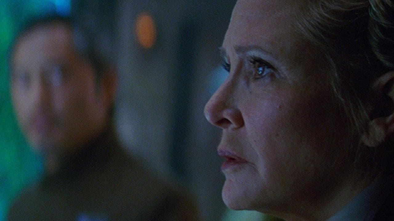 Force Awakens Deleted Scenes Leia - HD Wallpaper 