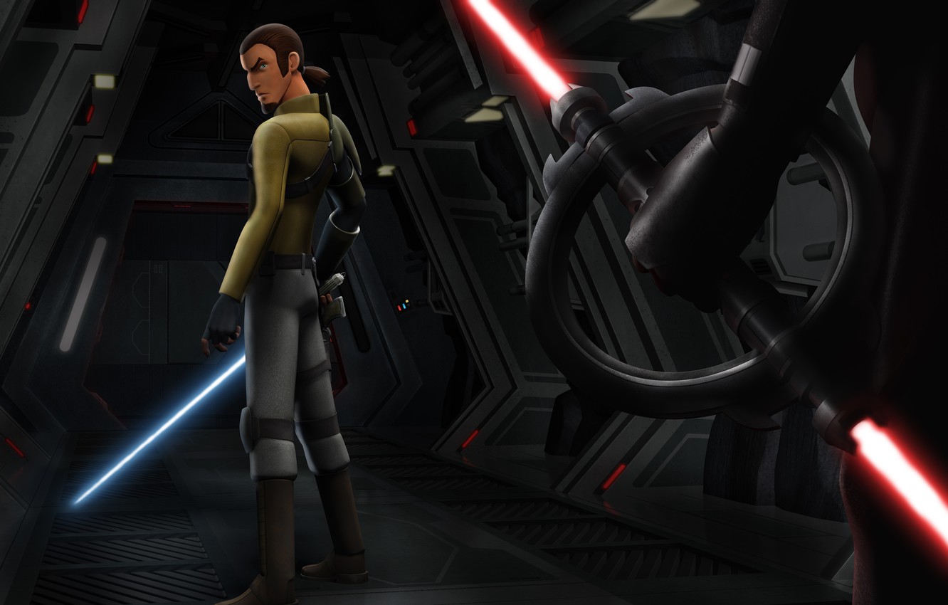 Photo Wallpaper Animated Series, Star Wars - Star Wars Rebels Kanan - HD Wallpaper 