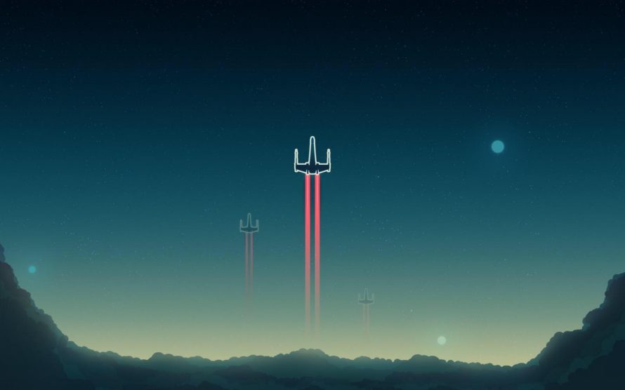 Star Wars Minimalist Wallpaper - Star Wars Wallpaper Minimalist - HD Wallpaper 