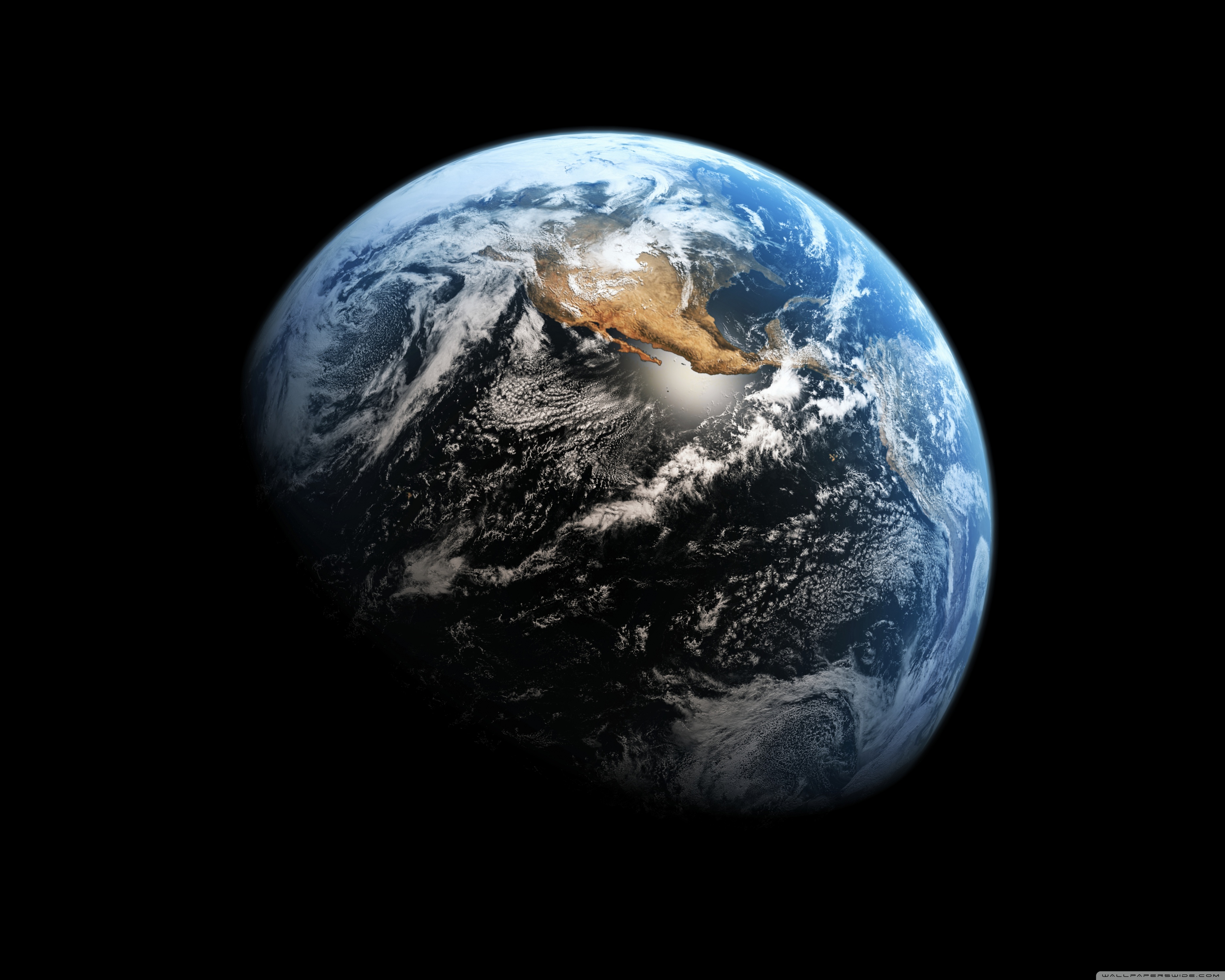 High Definition Photo Of Earth Planet - Earth Hd Background - HD Wallpaper 
