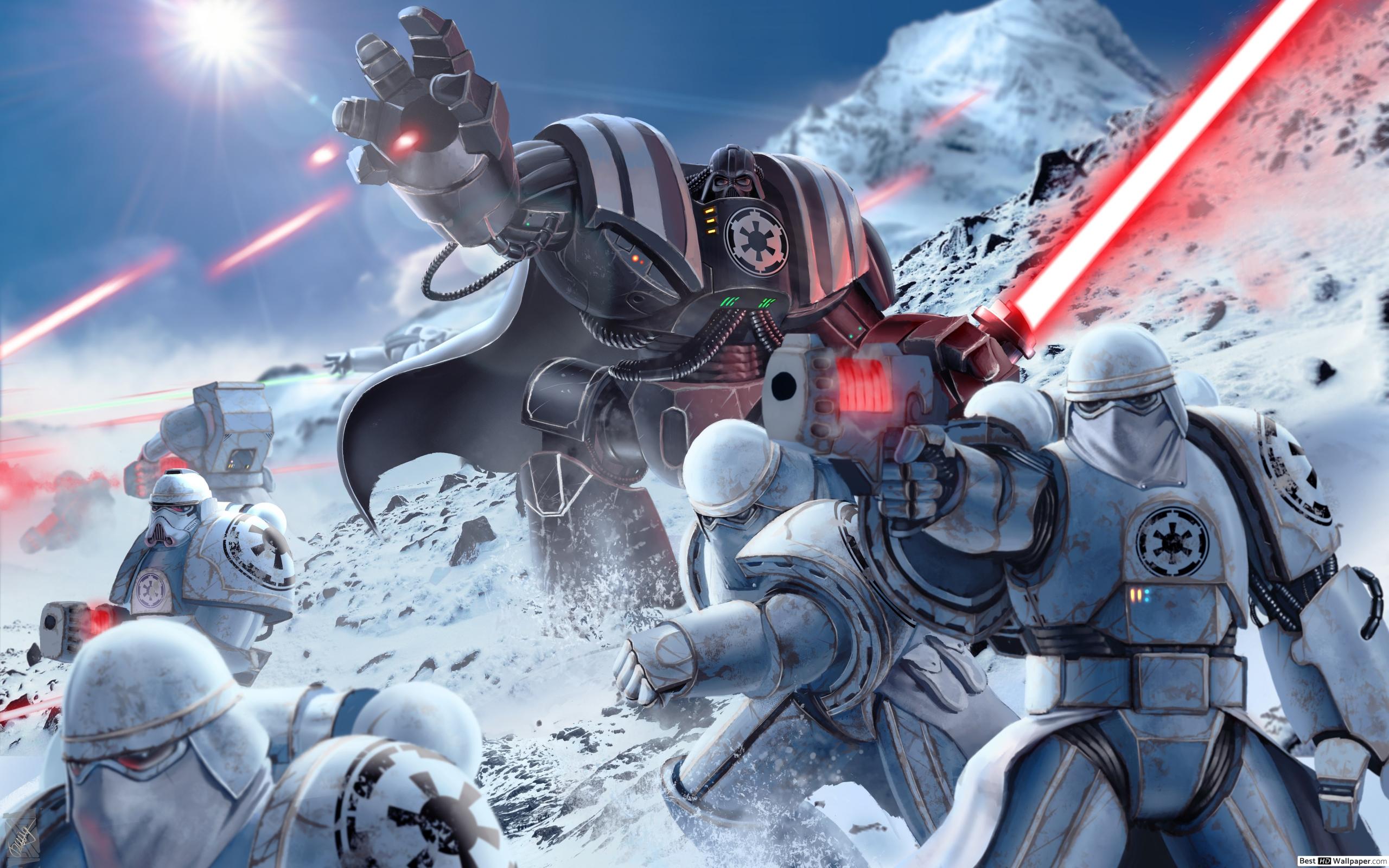 40k Star Wars Crossover - HD Wallpaper 