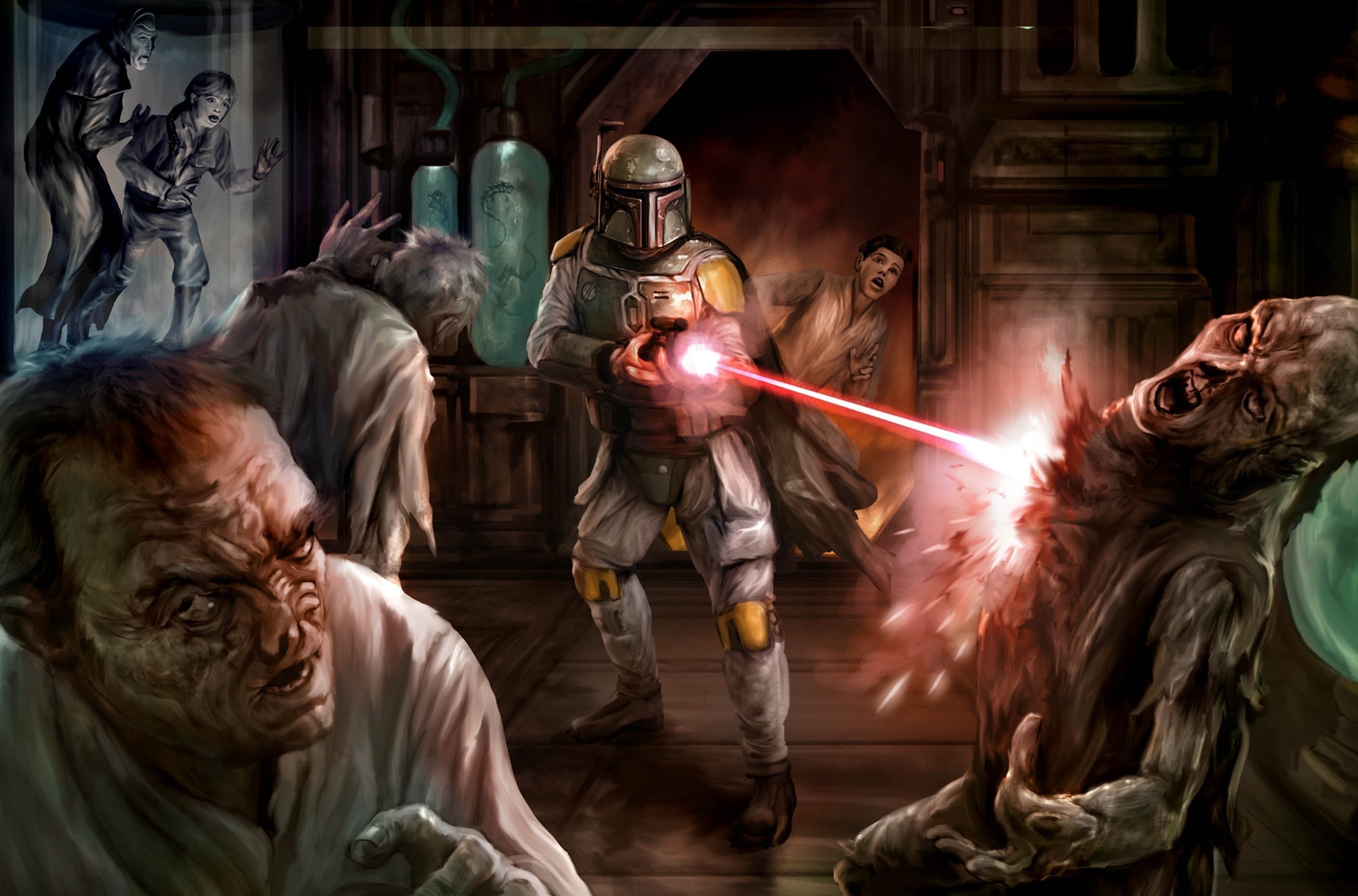 Wallpaper - Star Wars Bounty Hunter Backgrounds - HD Wallpaper 