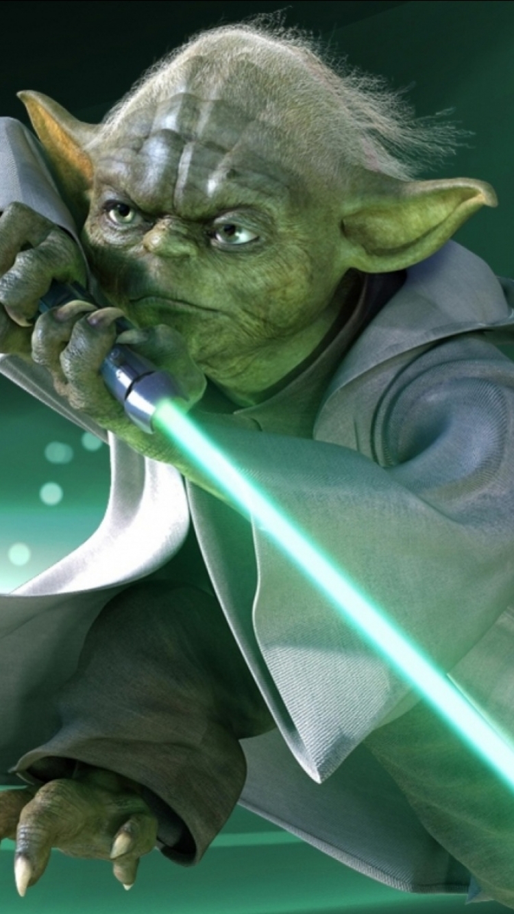 Star Wars Yoda Wallpaper Iphone - HD Wallpaper 