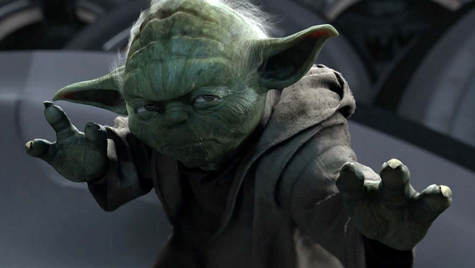 Yoda In Episode 3 1594x900 Wallpaper teahub.io