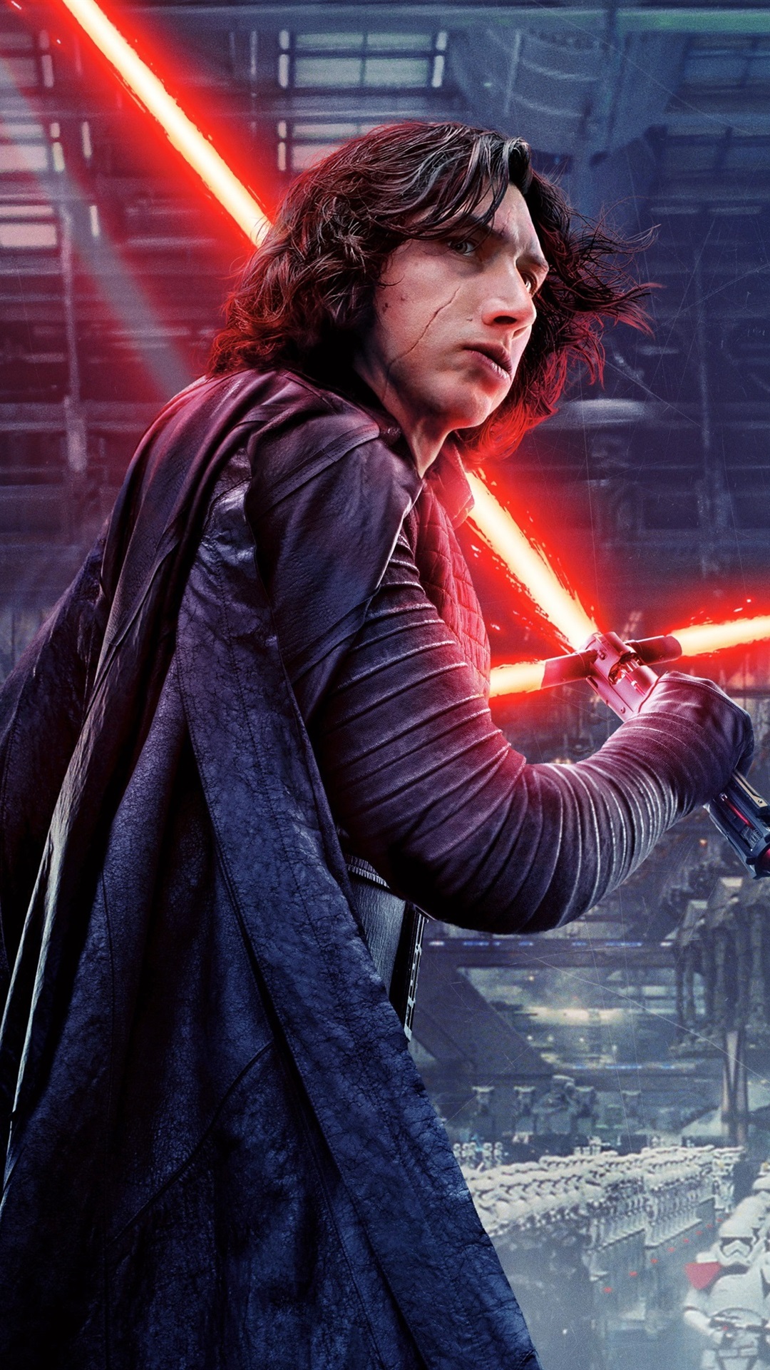 Iphone Wallpaper Star Wars - Rise Of Skywalker Kylo Ren - HD Wallpaper 