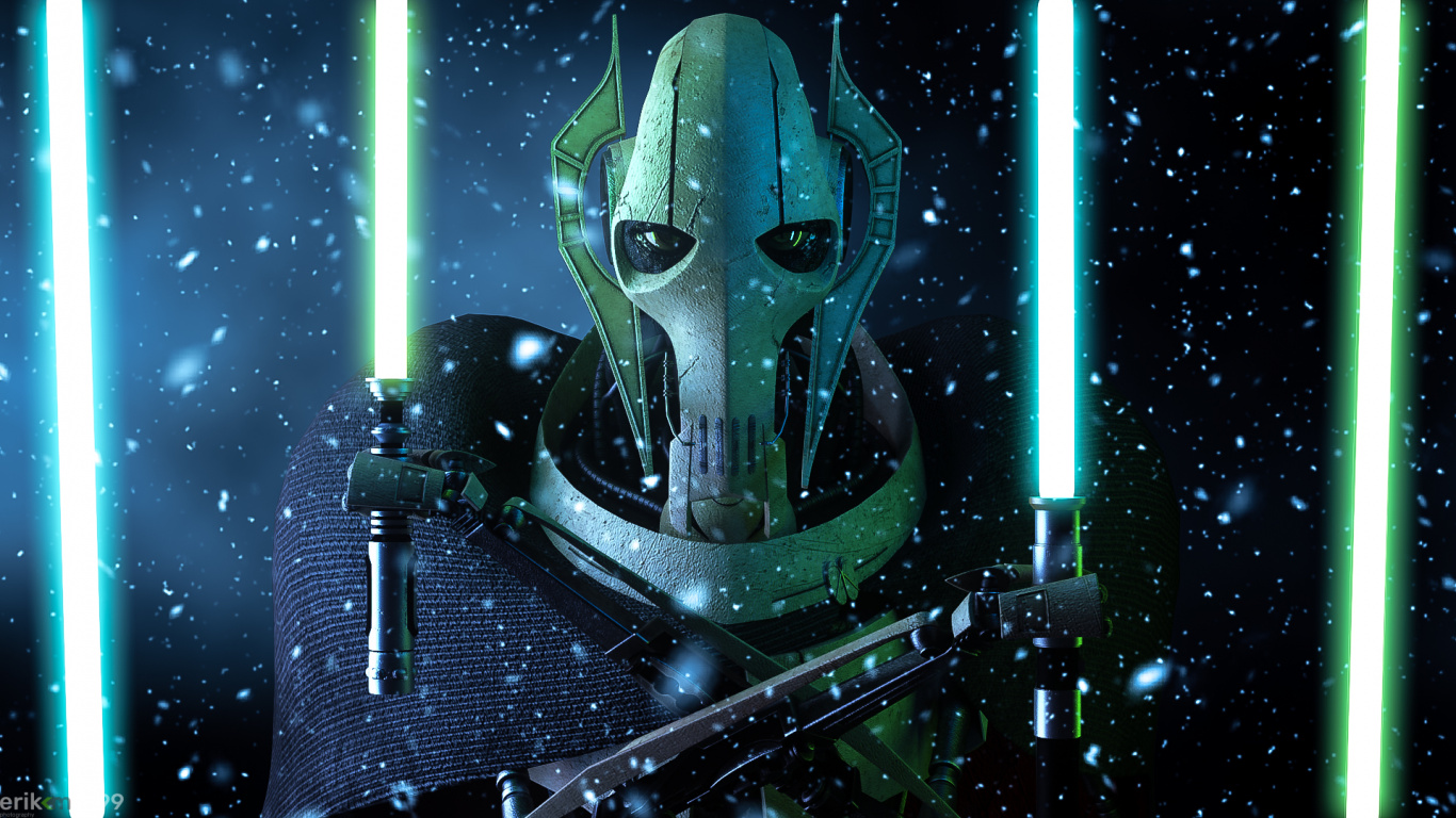 Star Wars General Grievous Background - HD Wallpaper 
