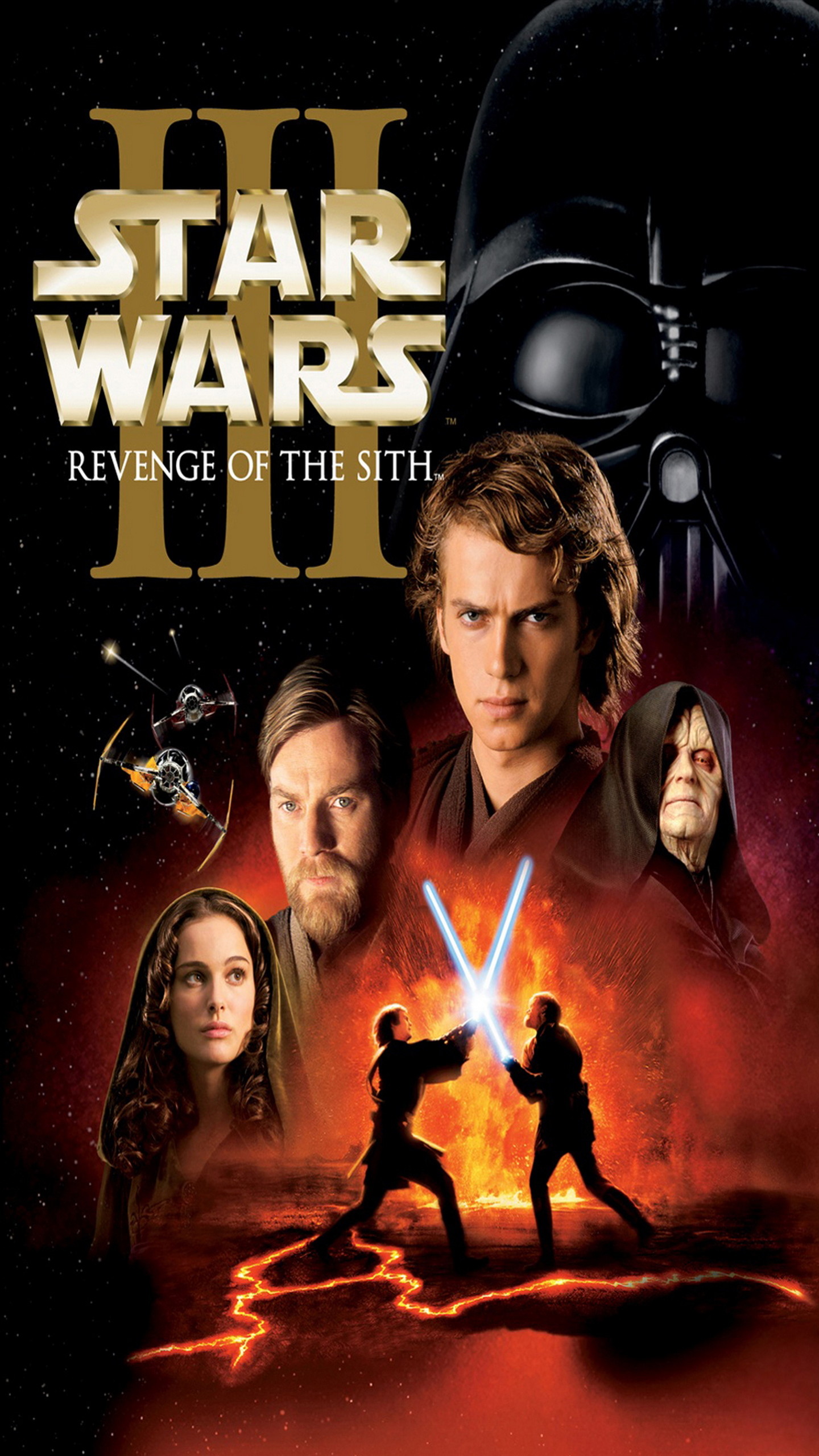 Star Wars Episode Iii Revenge Of The Sith Galaxy Note - Star Wars Episode Iii Revenge Of The Sith Poster - HD Wallpaper 