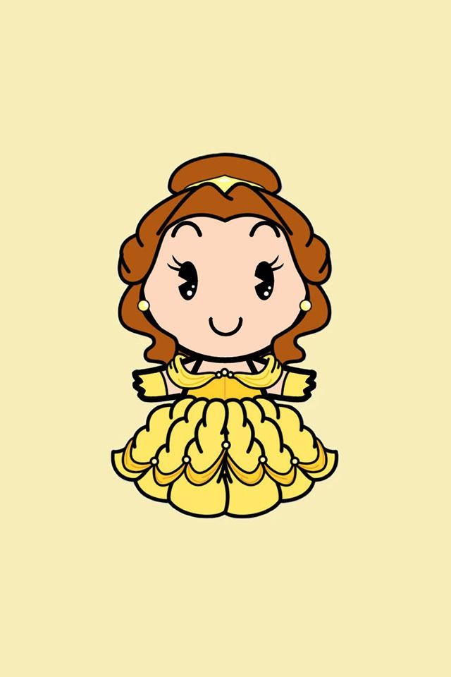 Cartoon Cute Princess Bella - HD Wallpaper 