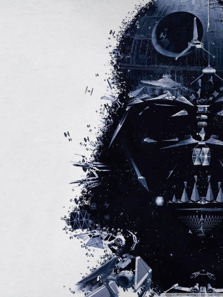 Star Wars Wallpaper Mobile Hd - Darth Vader Star Wars Wallpaper Iphone - HD Wallpaper 