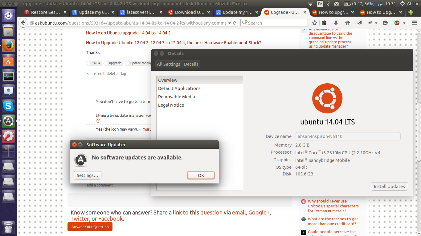 No Updates For Me - Ubuntu 14.04 5 - HD Wallpaper 
