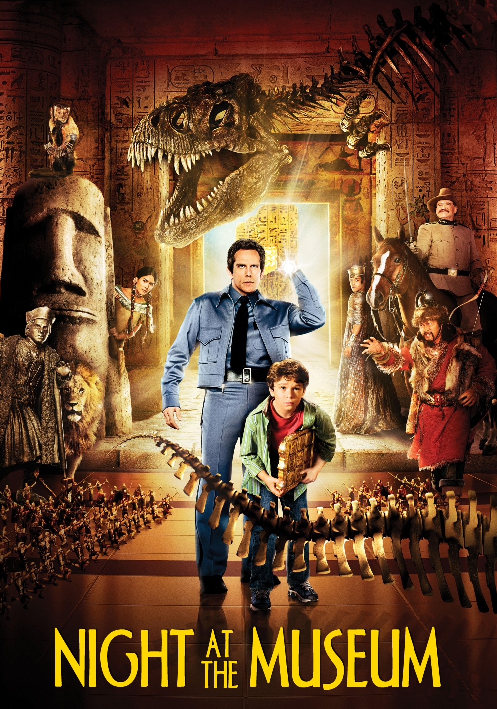Nice Wallpapers Night At The Museum 1000x1426px - Night At The Museum 1 Poster - HD Wallpaper 