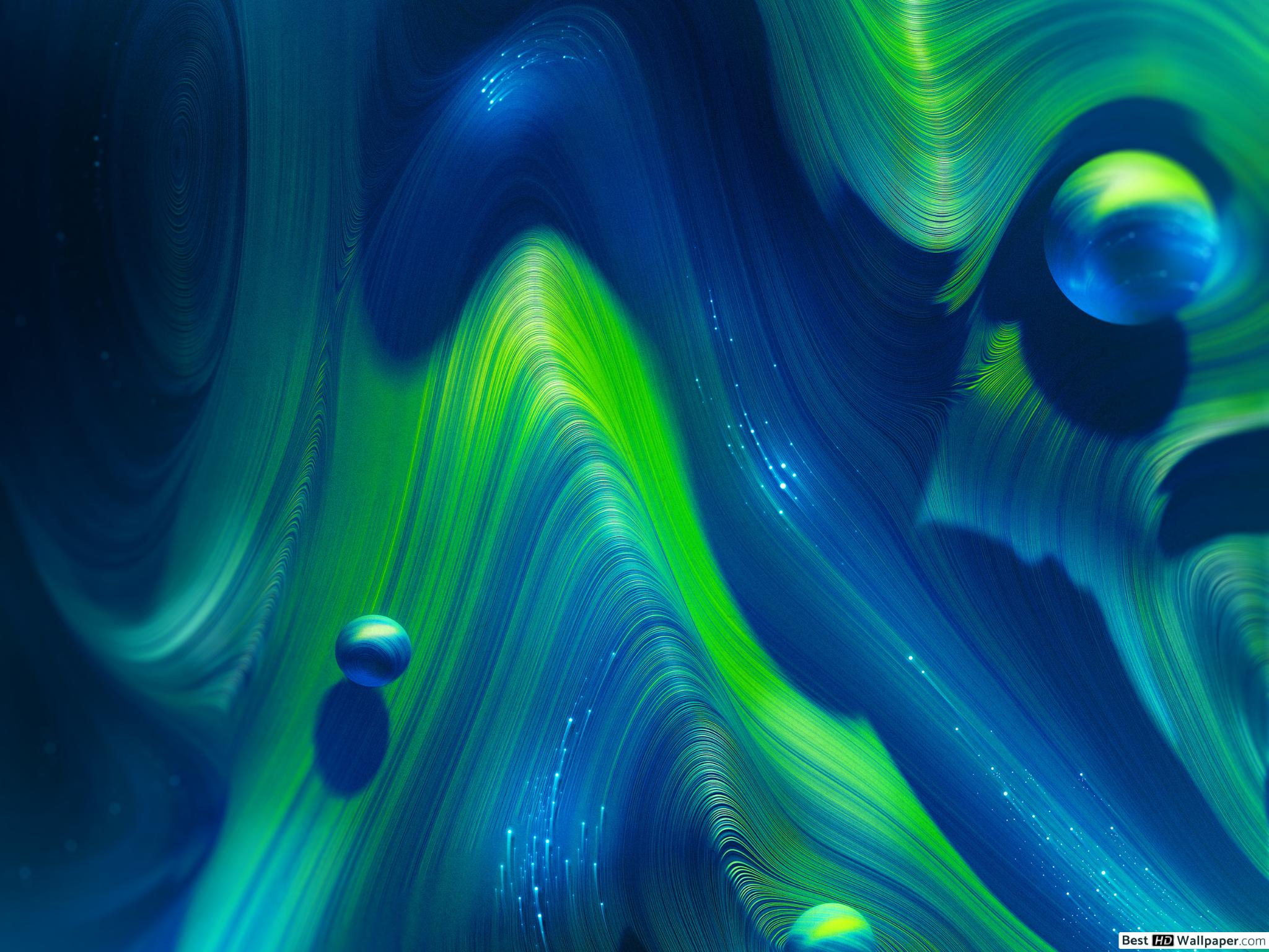 Green Abstract - HD Wallpaper 