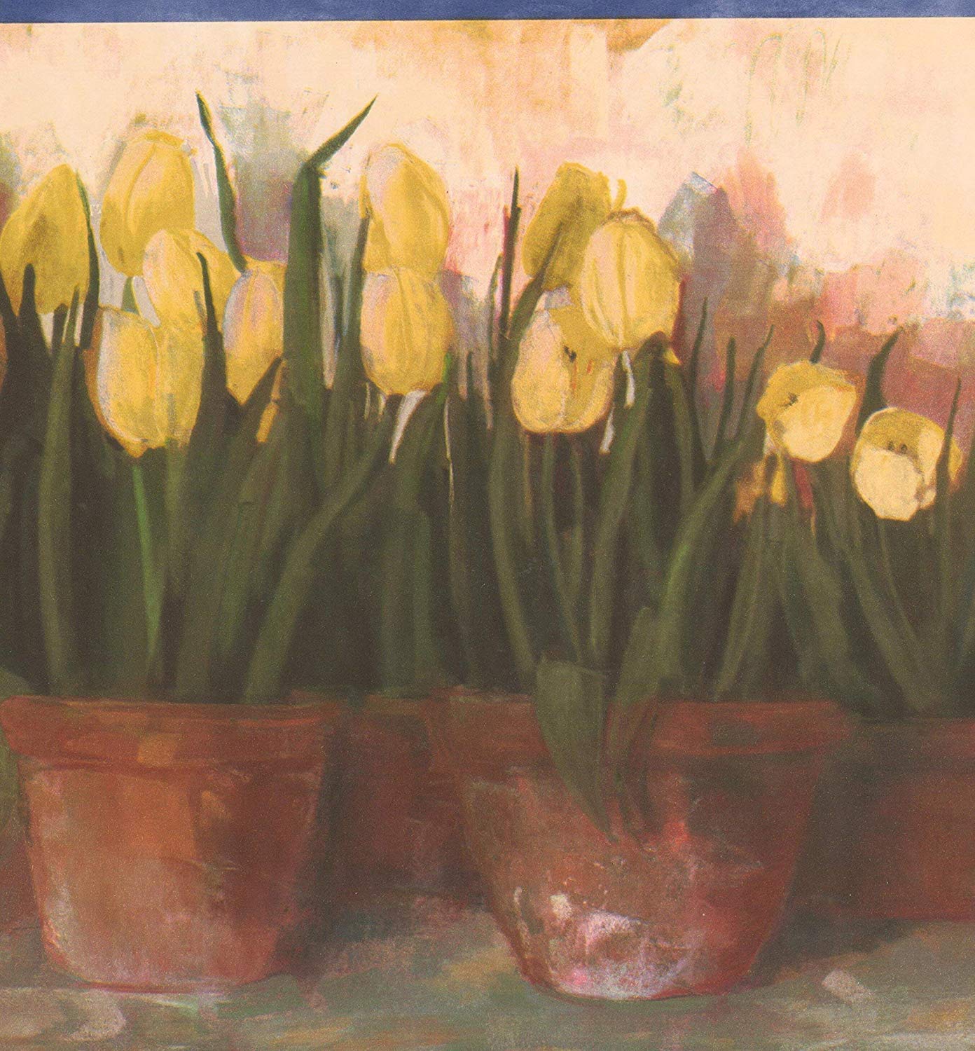 Yellow Tulips Wallpaper - HD Wallpaper 