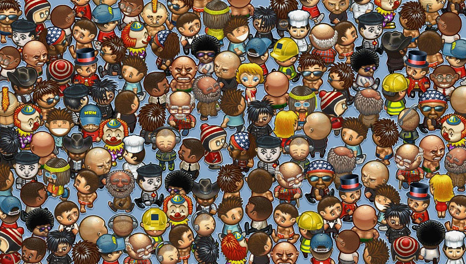 Crowd - HD Wallpaper 