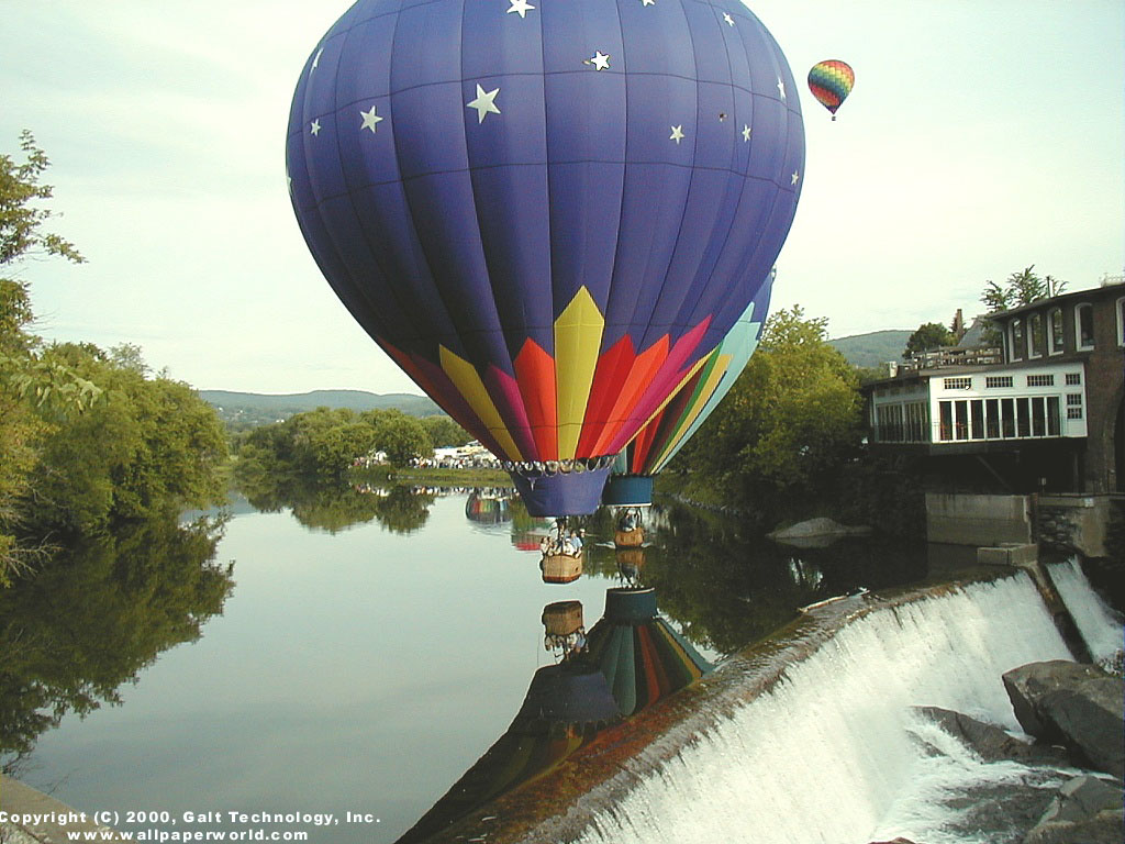 Hot Air Balloon - Simon Pearce - HD Wallpaper 