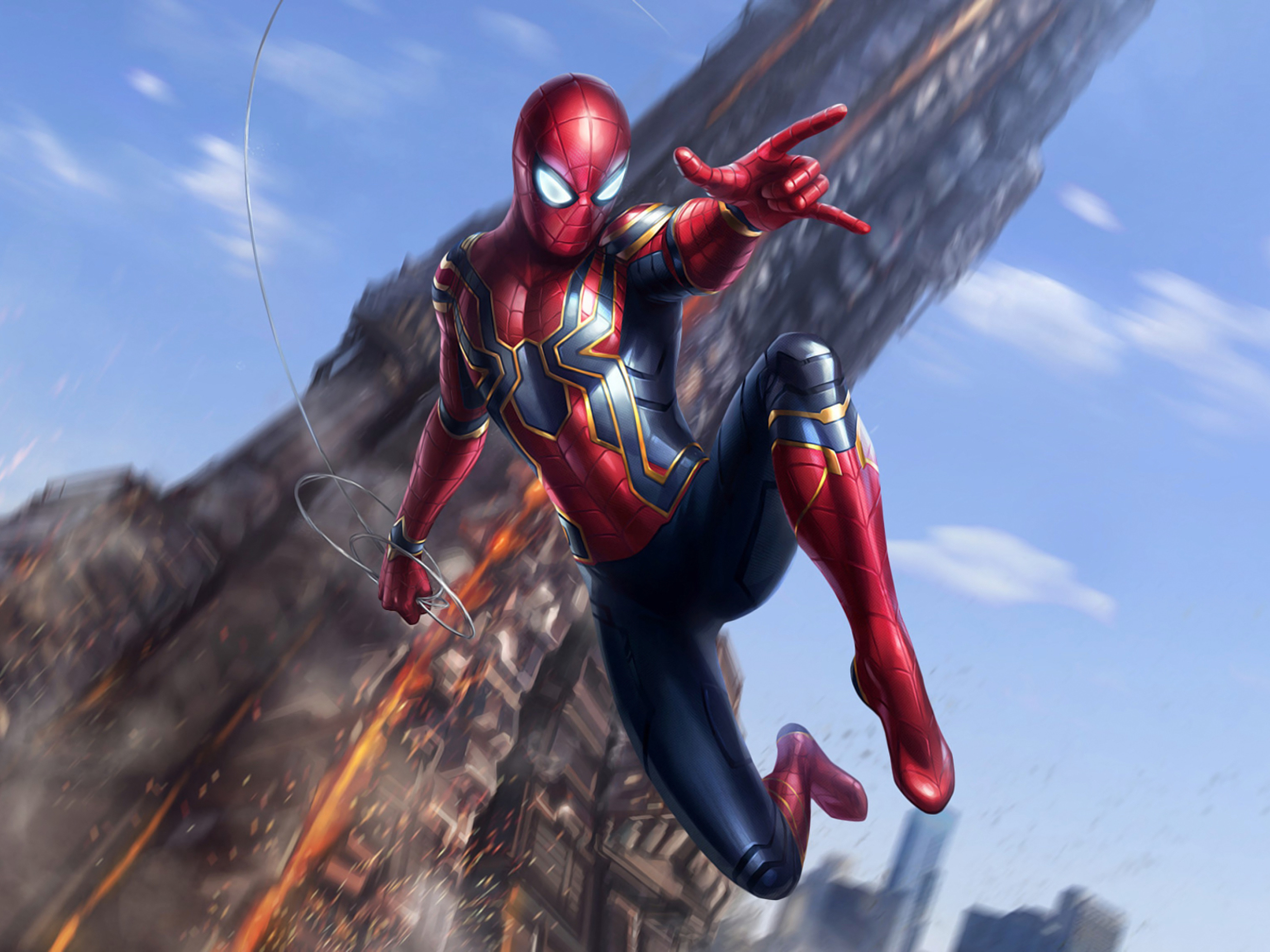 Spiderman Avengers - HD Wallpaper 