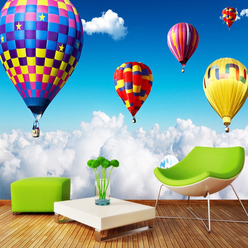 Papel De Parede Balão Colorido - HD Wallpaper 