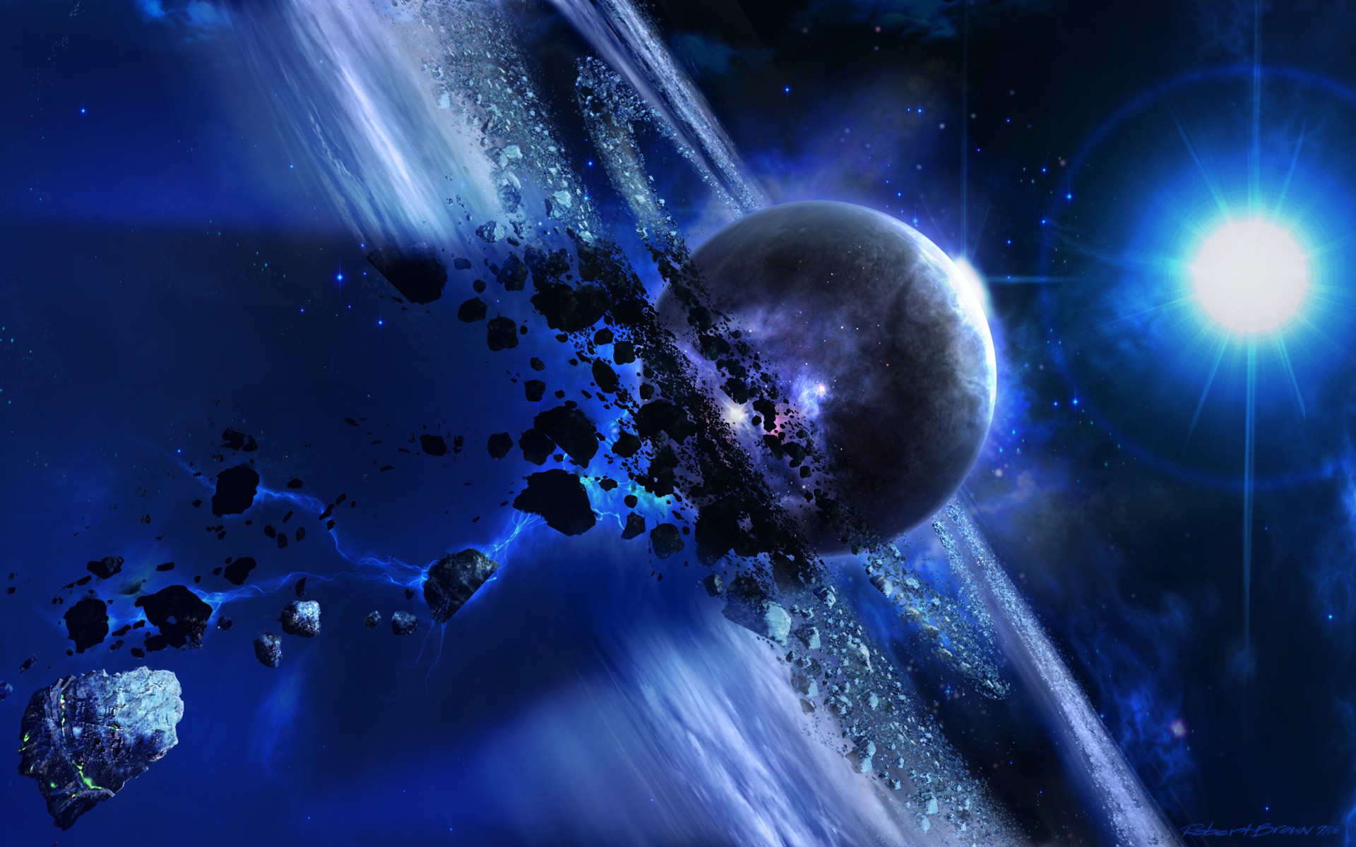 Deep Space Concept Art - HD Wallpaper 