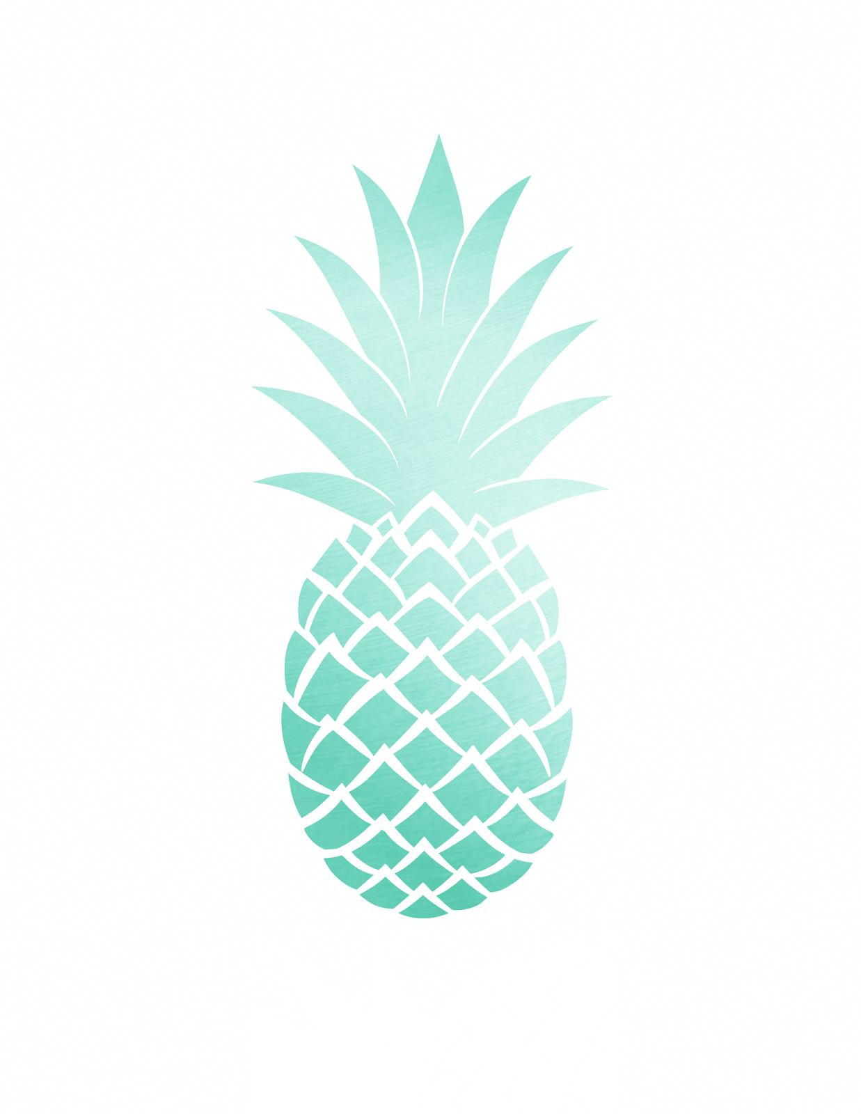 Pineapple Cute Background - HD Wallpaper 