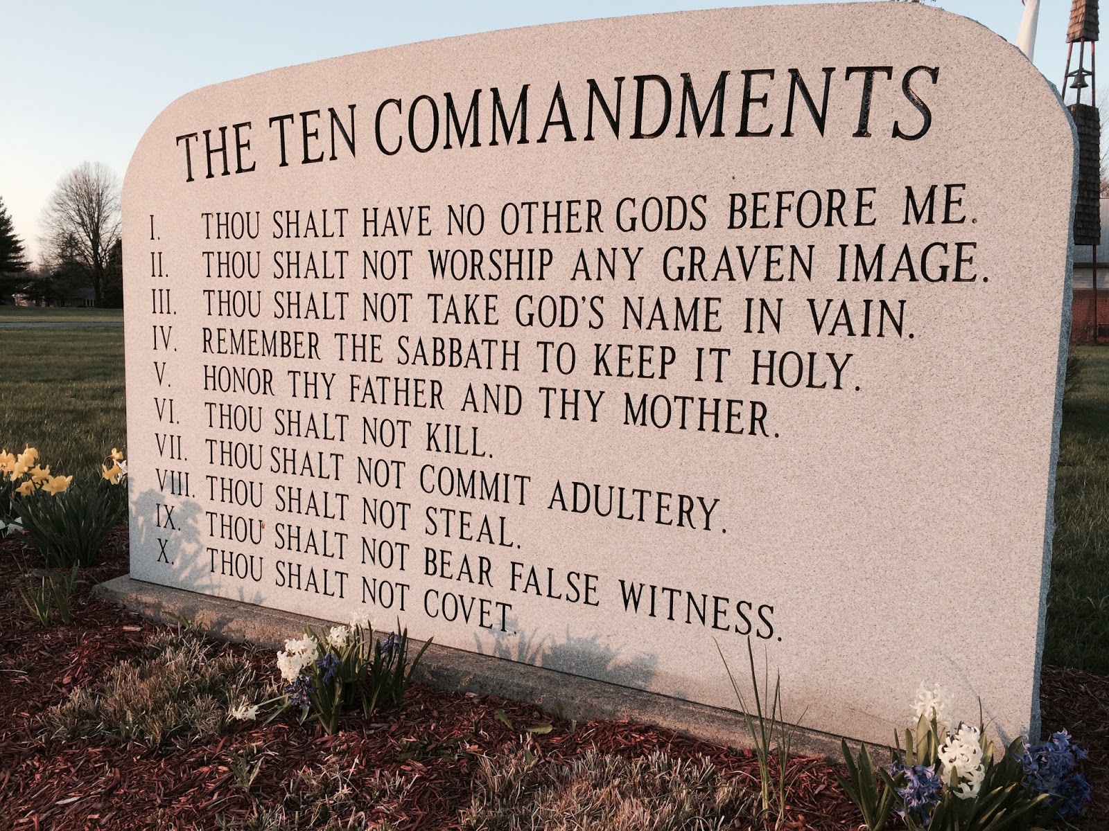 Bible 10 Commandments - HD Wallpaper 