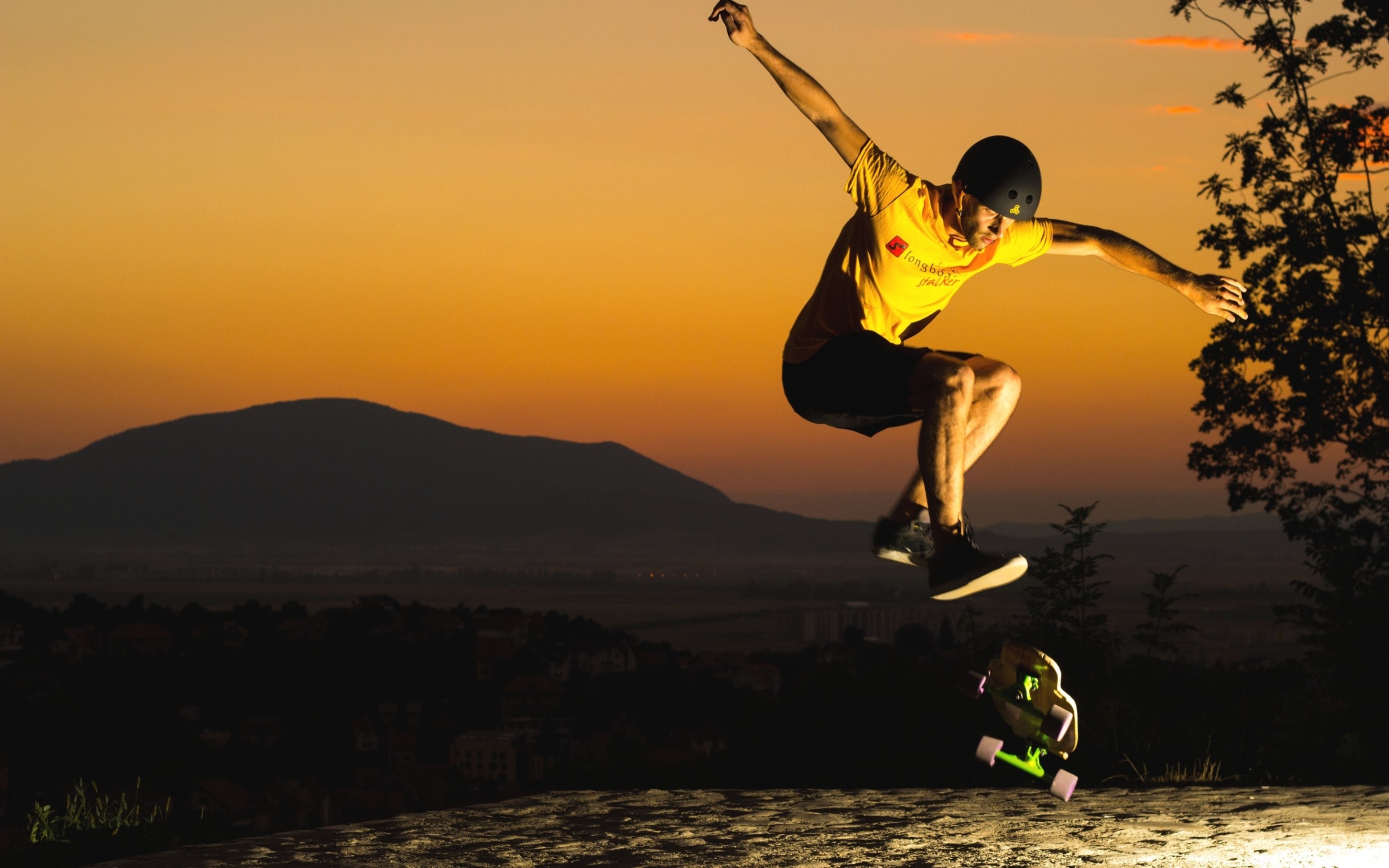 2432x1520, Skateboard Photography Tumblr Wallpapers - Skate Girl Backgrounds - HD Wallpaper 