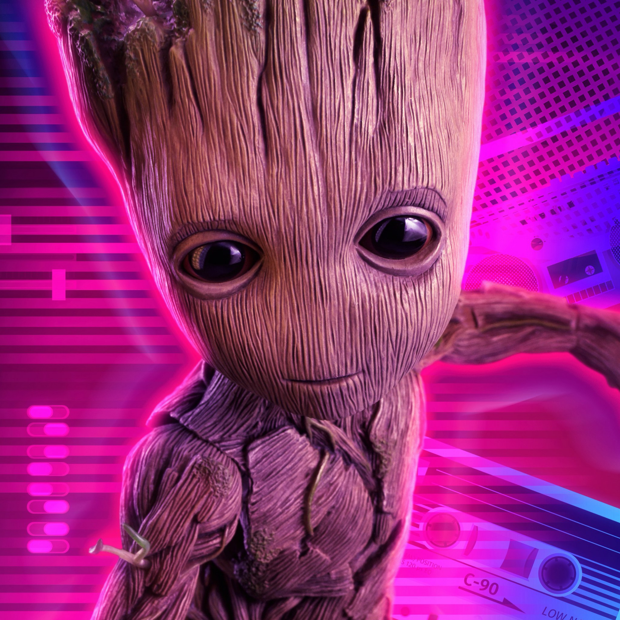 Best Wallpapers 4k Groot - HD Wallpaper 