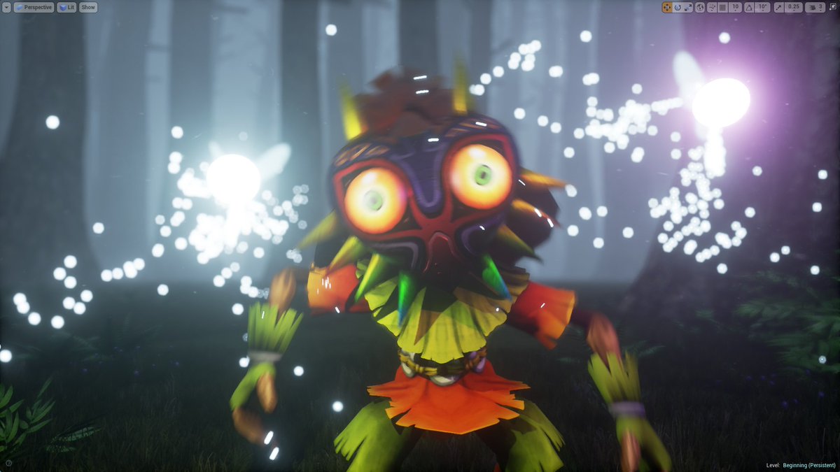 Majoras Mask Zelda Unreal Engine - HD Wallpaper 