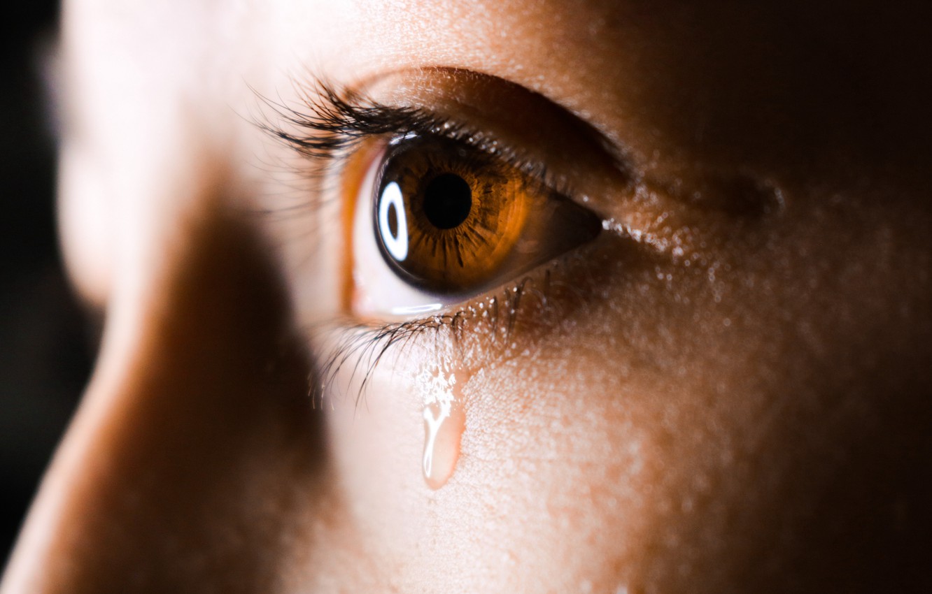 Photo Wallpaper Sad, Brown, Macro, Mood, Eye, Eyelashes, - Baby Pregnancy Loss Miscarriage Quotes - HD Wallpaper 