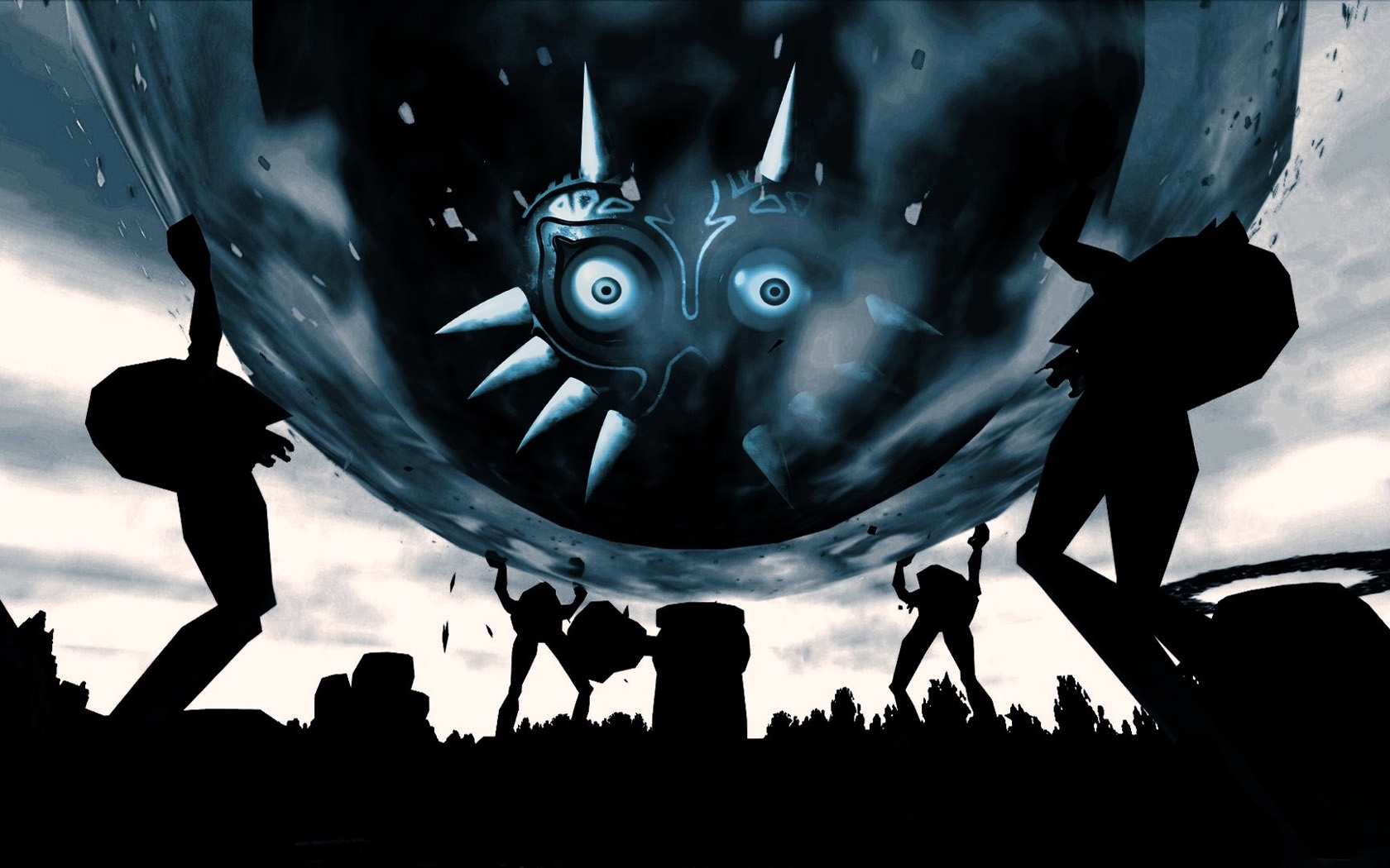 Zelda The Legend Of Zelda Majoras Mask Wallpaper - Legend Of Zelda Majora's Mask Oath - HD Wallpaper 