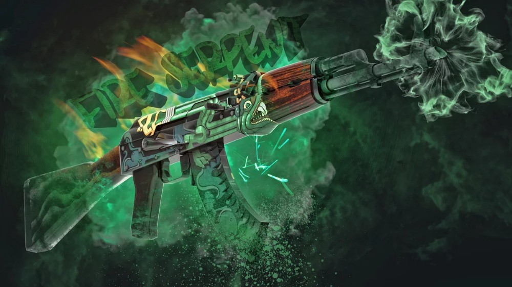 Cs Go Wallpaper Fire Serpent - HD Wallpaper 