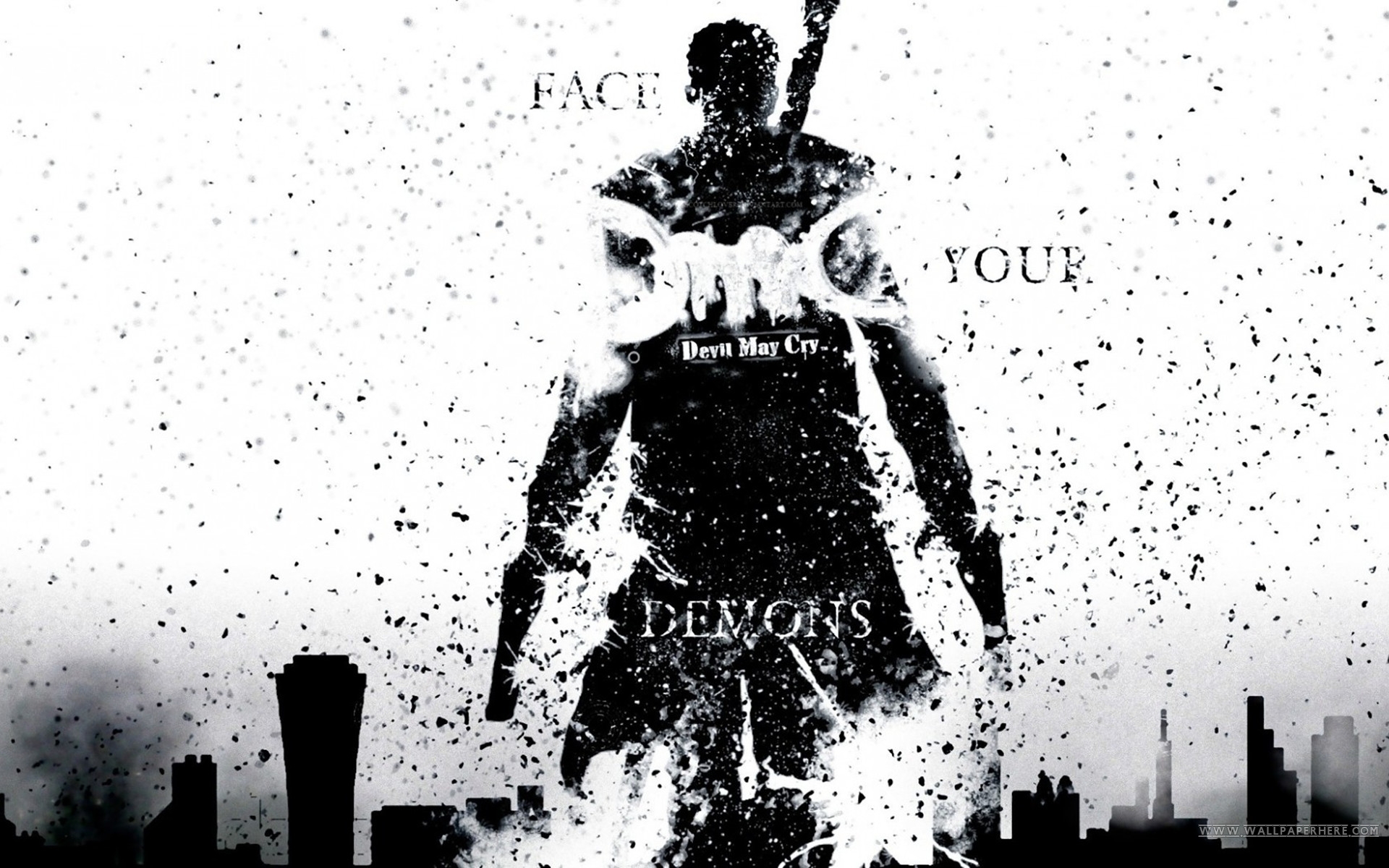 Devil May Cry Hd Wallpapers Backgrounds Wallpaper - Devil May Cry Wallpaper Hd - HD Wallpaper 