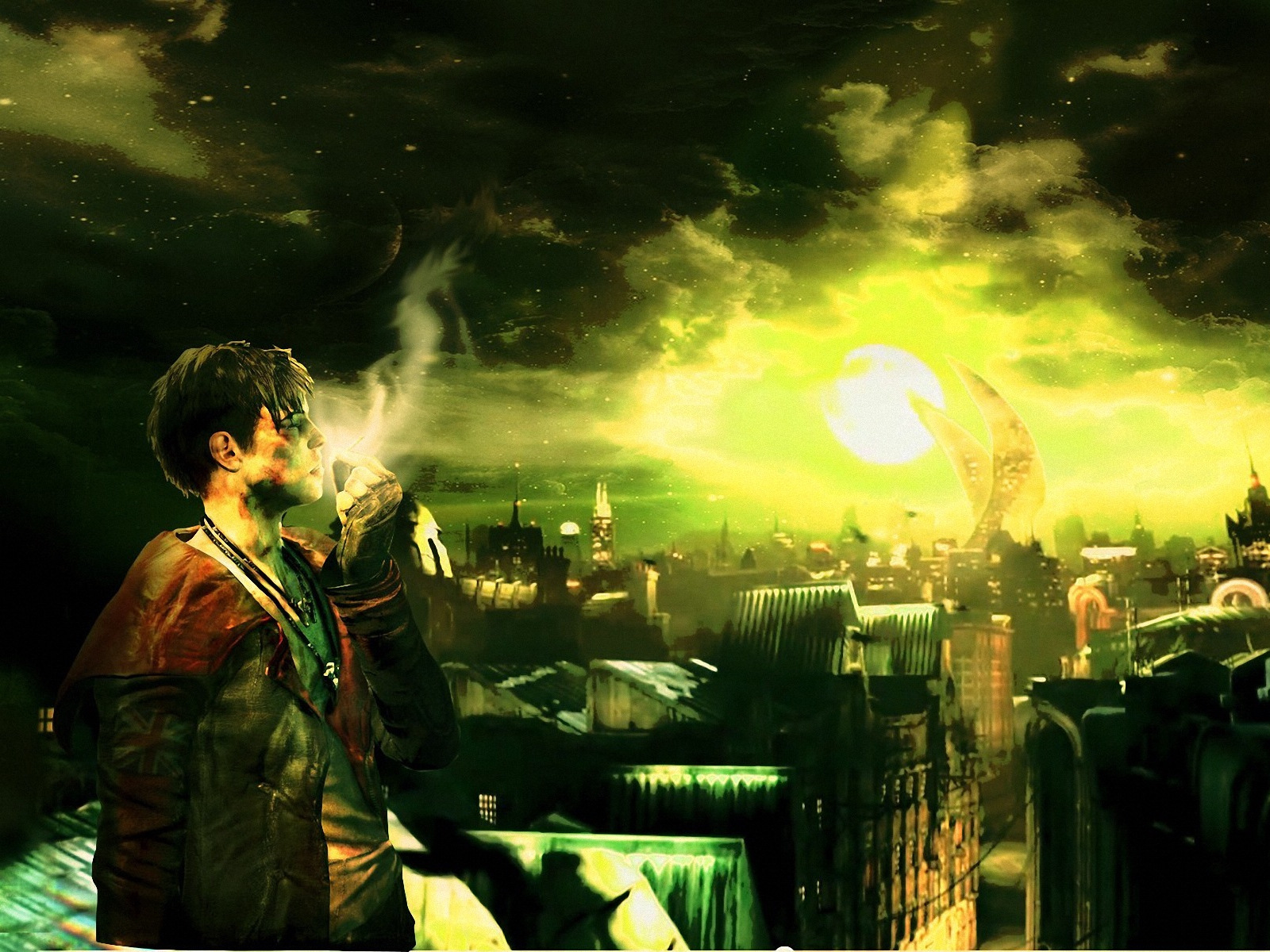 Dmc Devil May Cry Concept Art - HD Wallpaper 