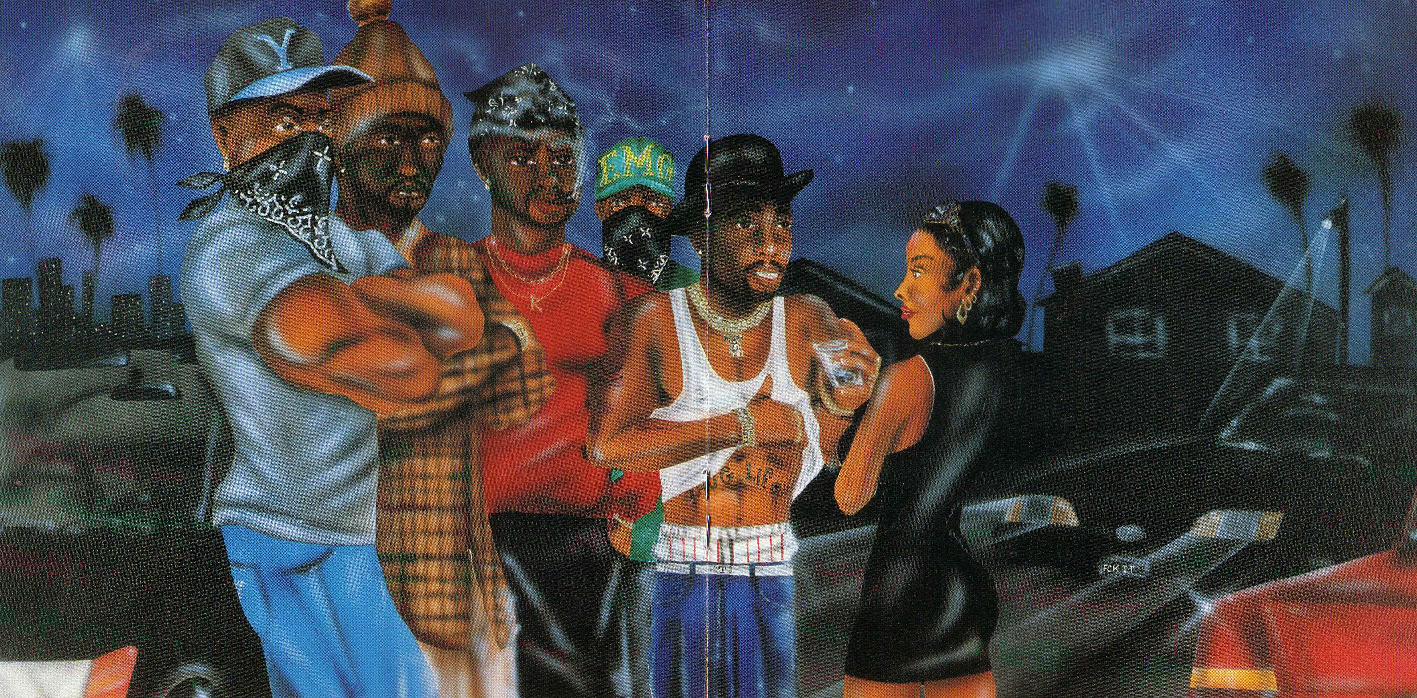 All Eyez On Me Booklet - HD Wallpaper 