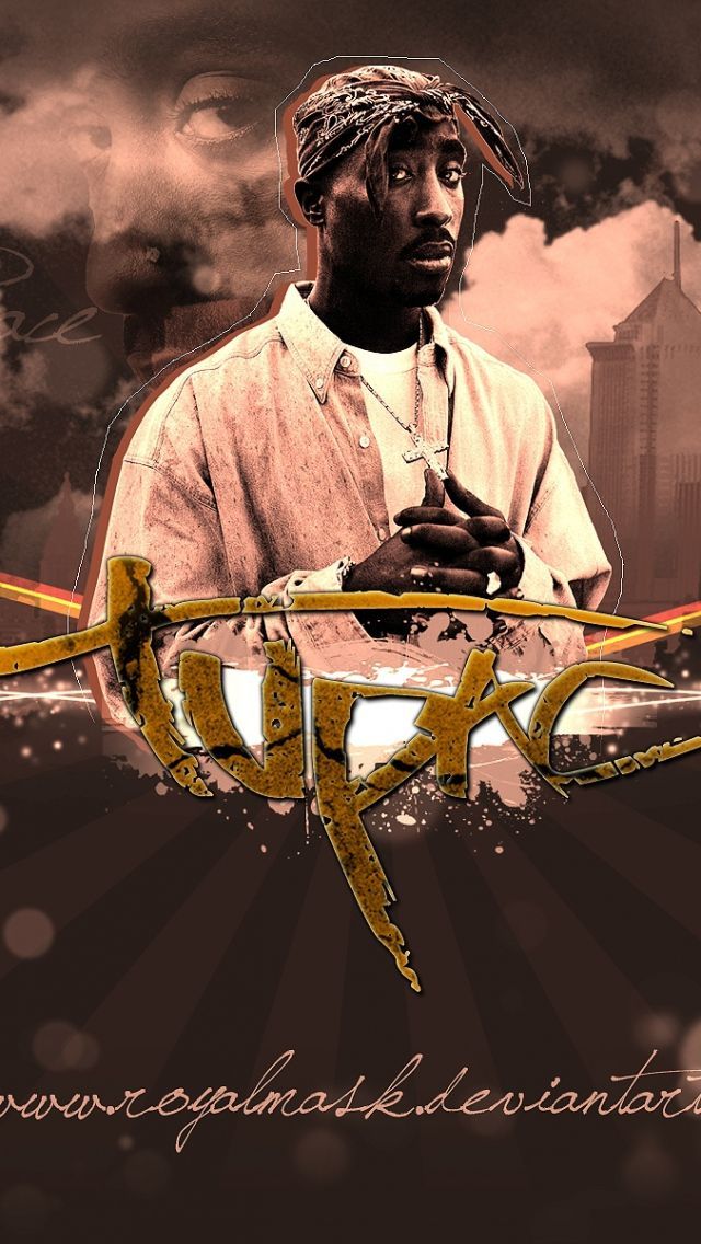 Tupac Wallpaper Iphone - 2pac Thug Life - HD Wallpaper 