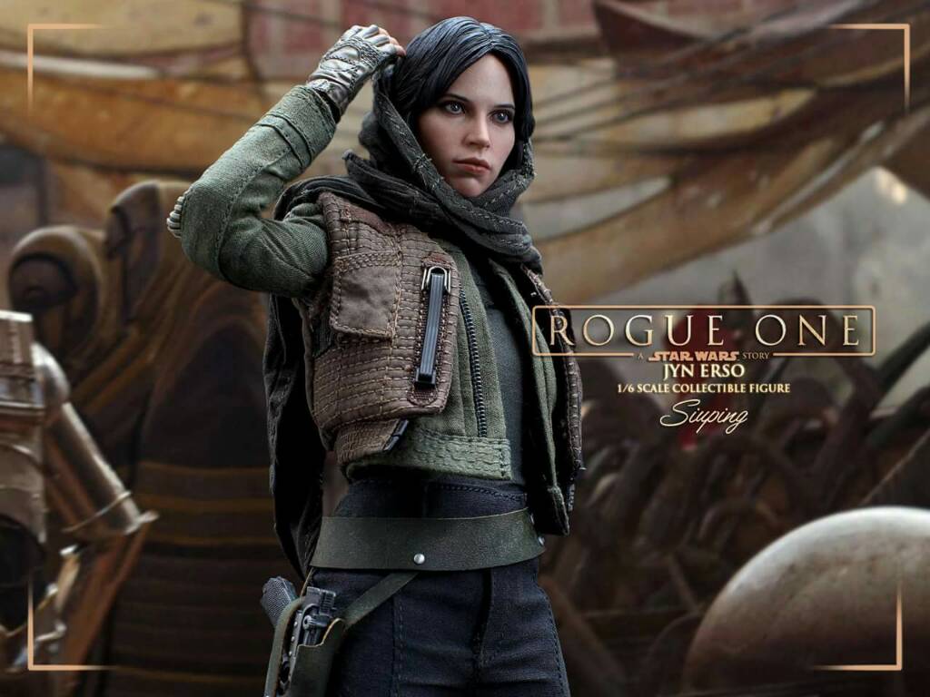 Jyn Erso Hot Toys Scarif - HD Wallpaper 