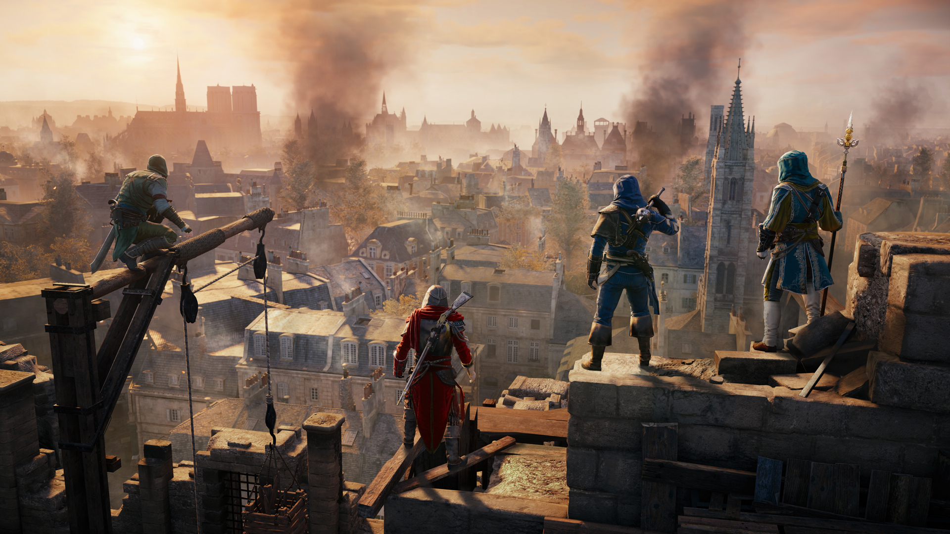 Assassins Creed Unity In Game - HD Wallpaper 