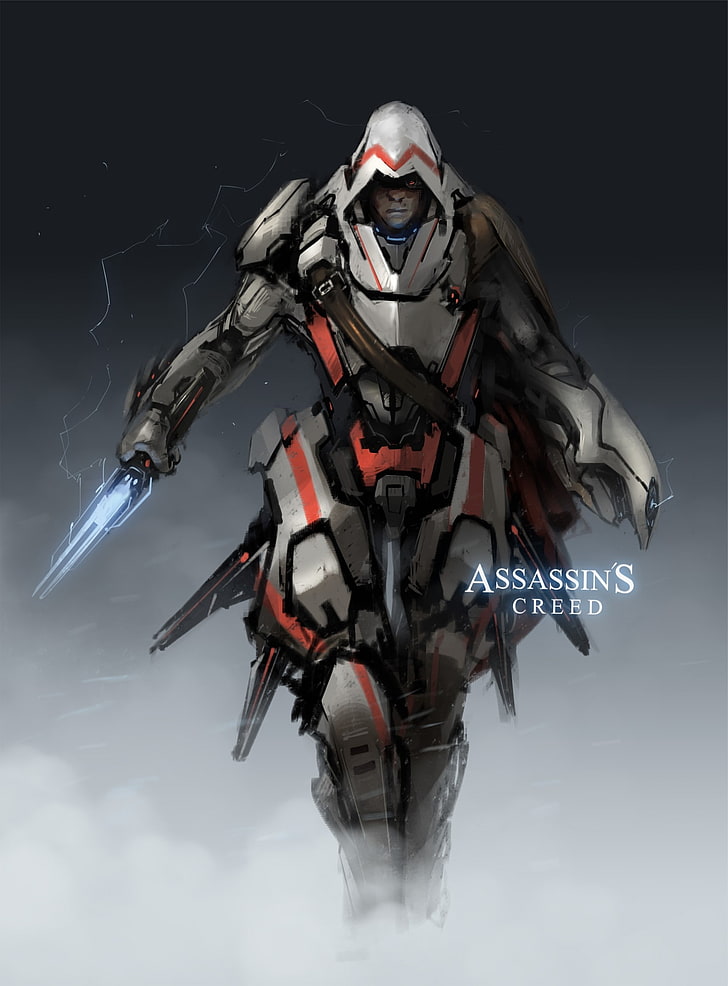 Assassins Creed Assassins Futuristic Warfare Armor - Futuristic Assassins Creed Armor - HD Wallpaper 