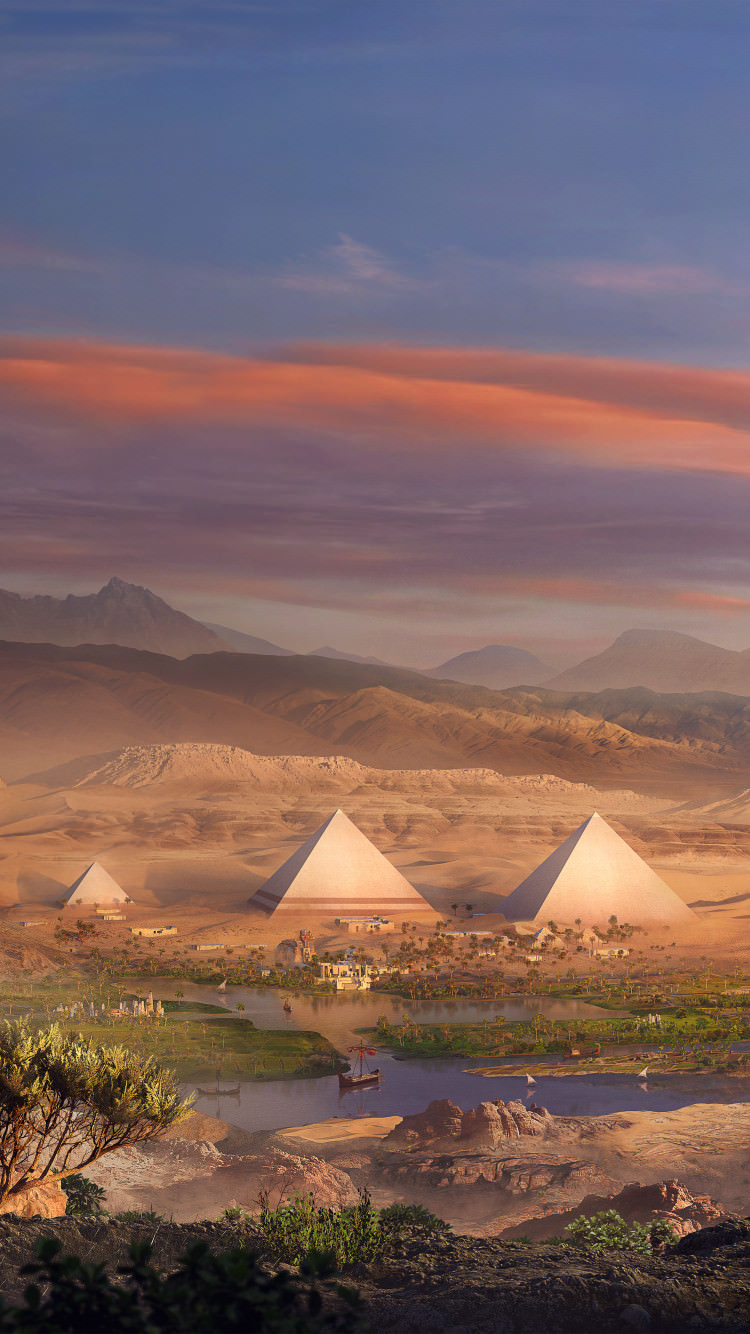 Assassin's Creed Origins Pyramids - HD Wallpaper 