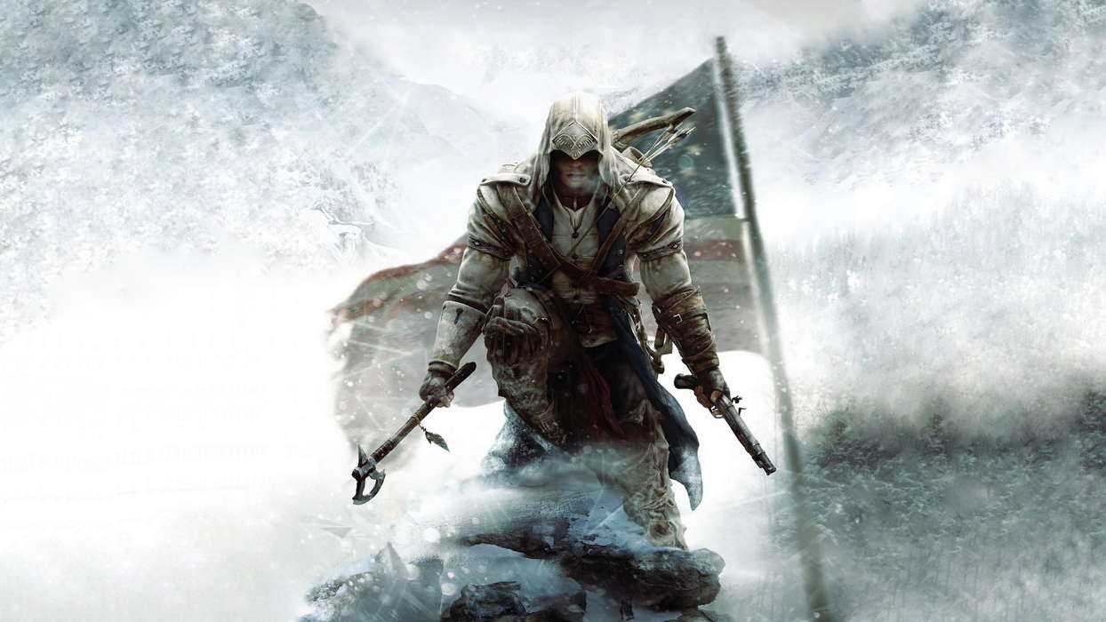 Download Mobile Wallpaper Games, Assassin S Creed For - Assassins Creed 3 Background - HD Wallpaper 