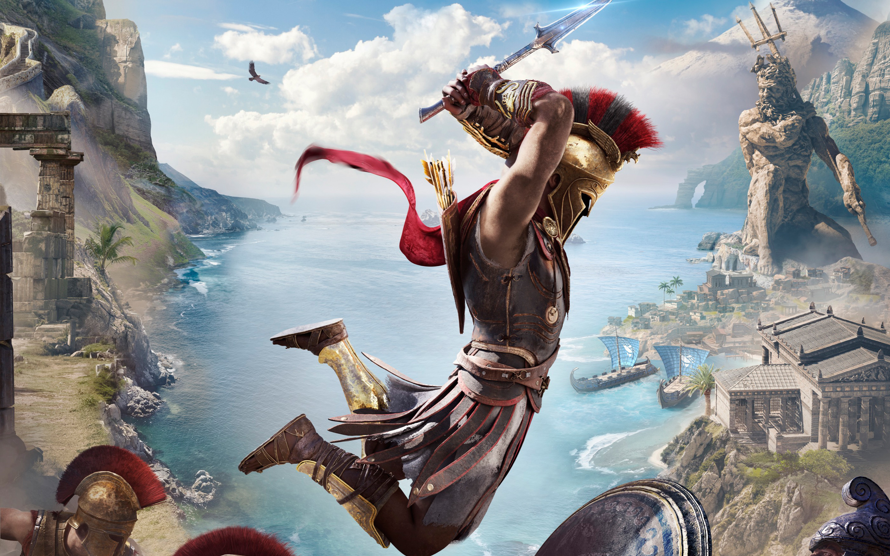 Assassin S Creed Odyssey E3 2018 Wallpapers - Assassins Creed Odyssey Ps4 - HD Wallpaper 
