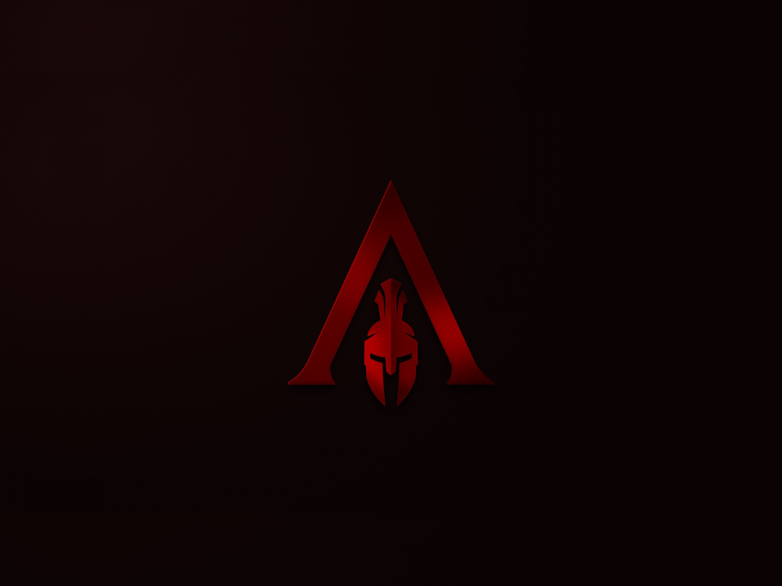 Helmet, Minimal, Assassin S Creed Odyssey, Wallpaper - Triangle - HD Wallpaper 