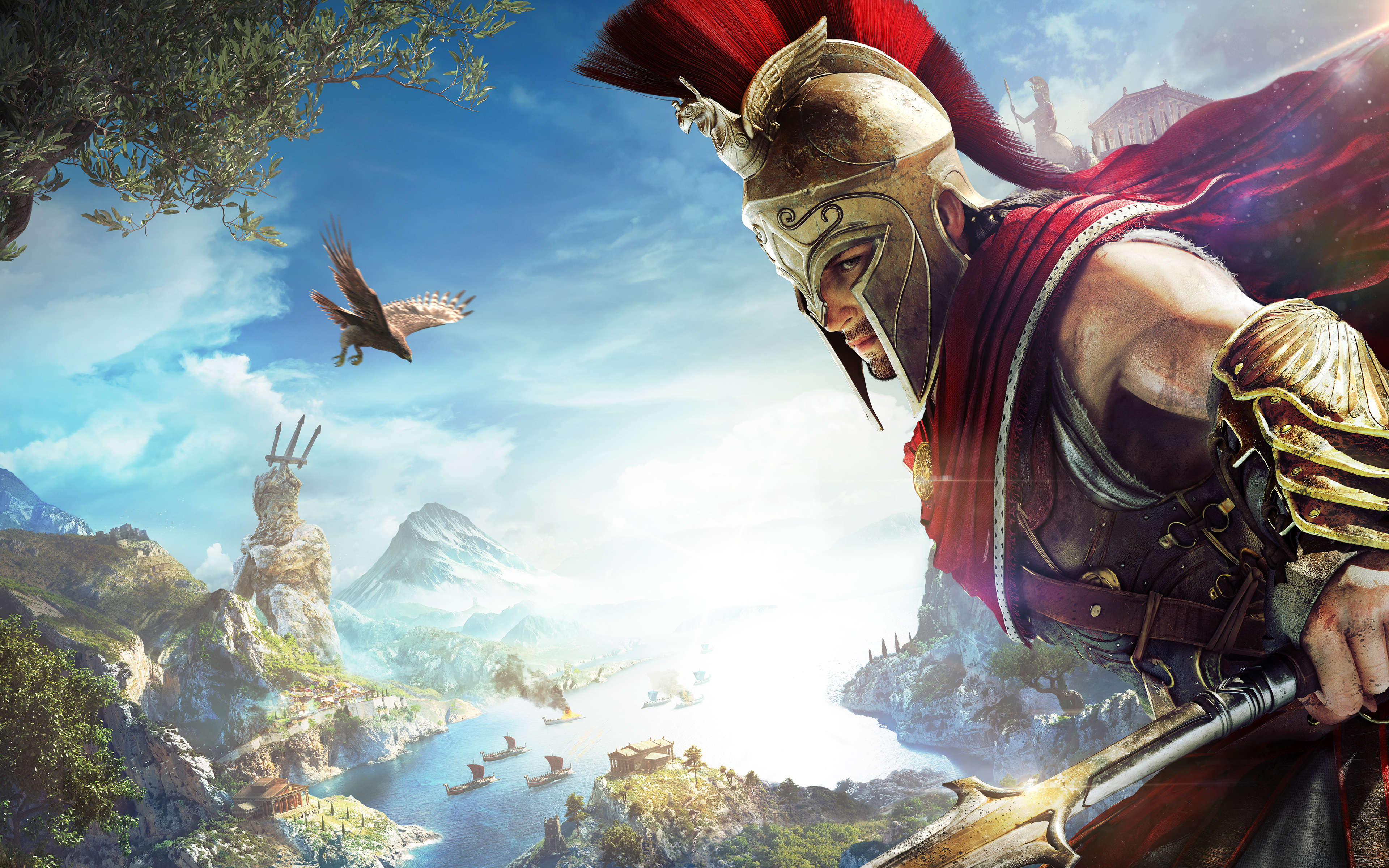 Assassins Creed Odyssey Alexios 4k Wallpapers - Alexios Assassin's Creed Odyssey - HD Wallpaper 