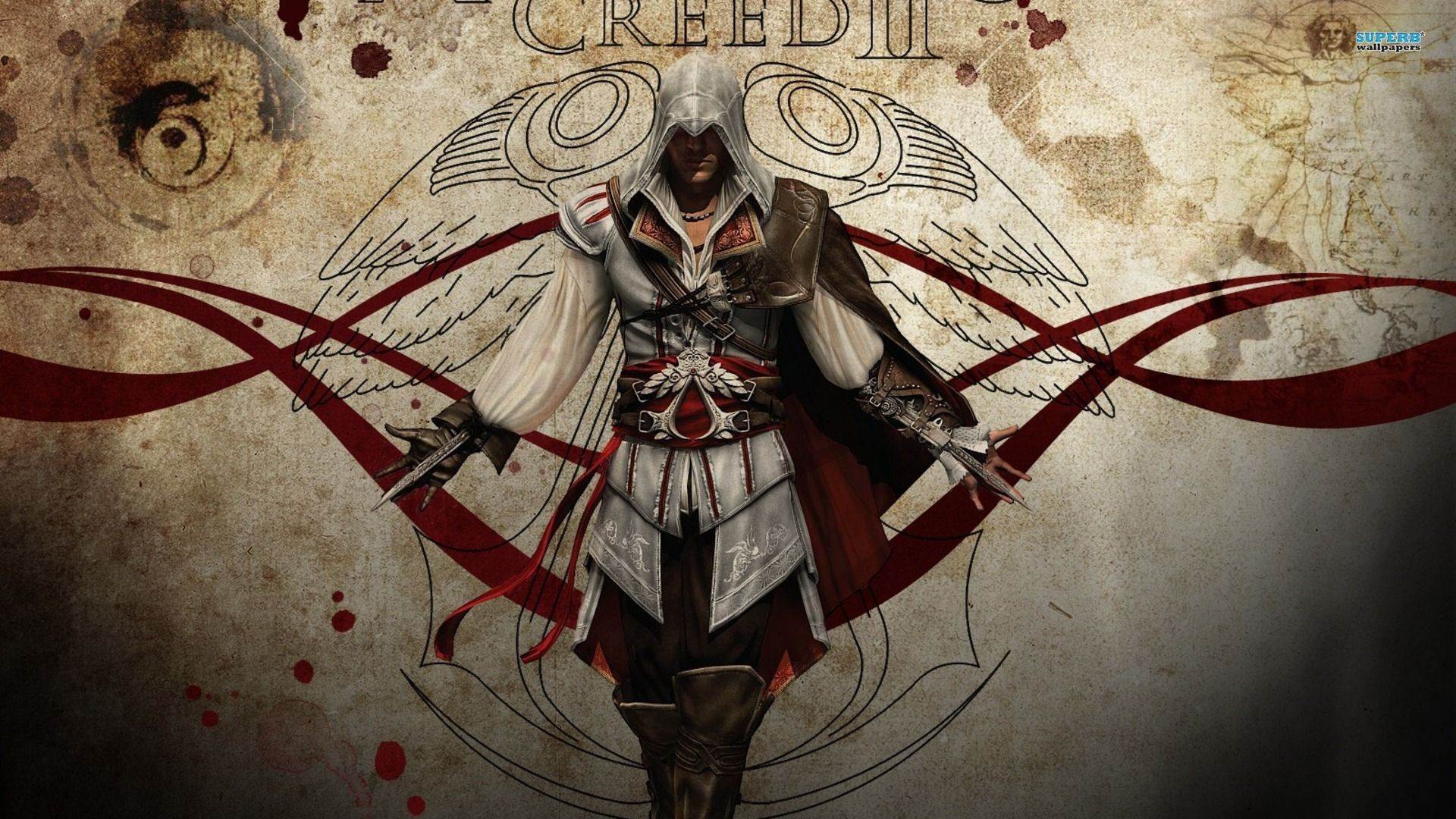 Assassins Creed Wallpaper Assassins Creed Wallpaper - Assassin's Creed 2 Hd - HD Wallpaper 