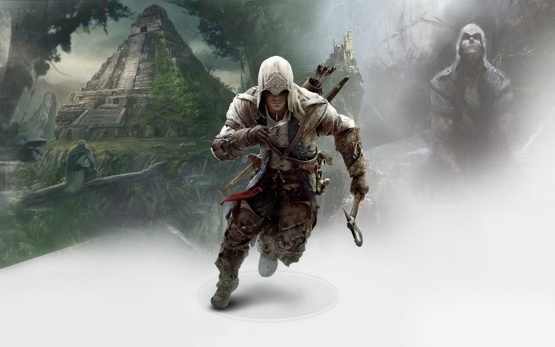 Connor In Assassin S Creed - Hd Assassin's Creed 3 - HD Wallpaper 